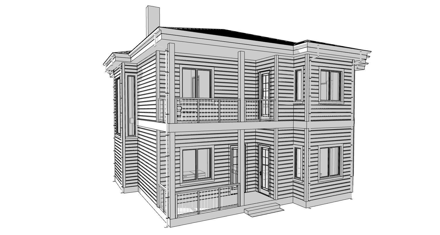 5 Beds, 5 Baths Beautiful Home Architectural Build Plans PDF Download