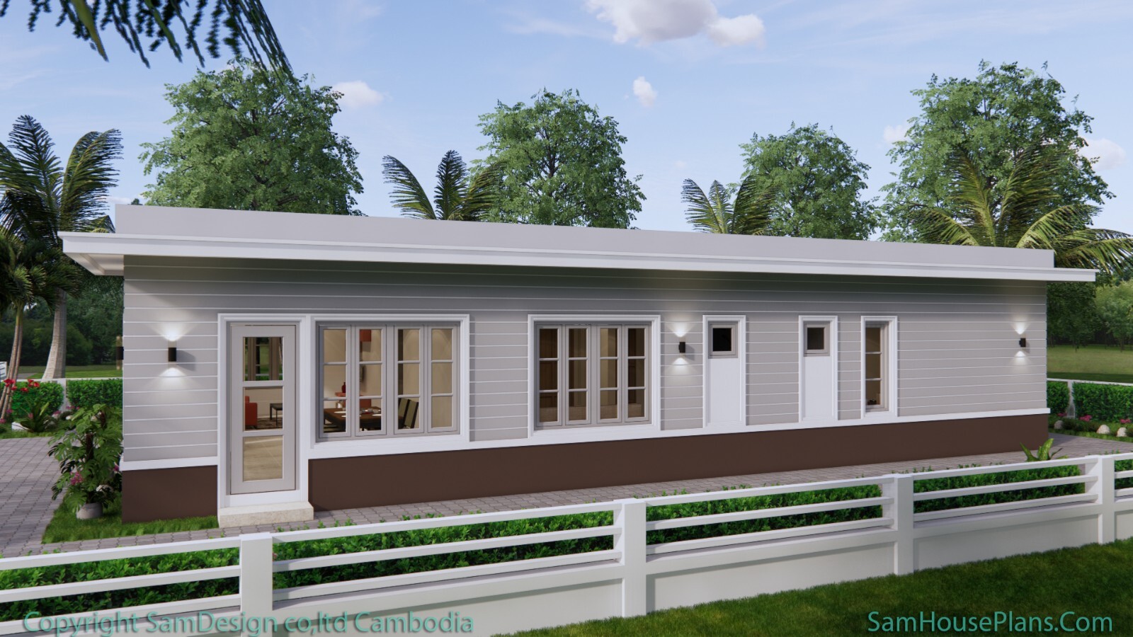 33×53 Feet House Design Plans 10×16 Meter 4 Beds 5 Baths Terrace (A4 Hard Copy)