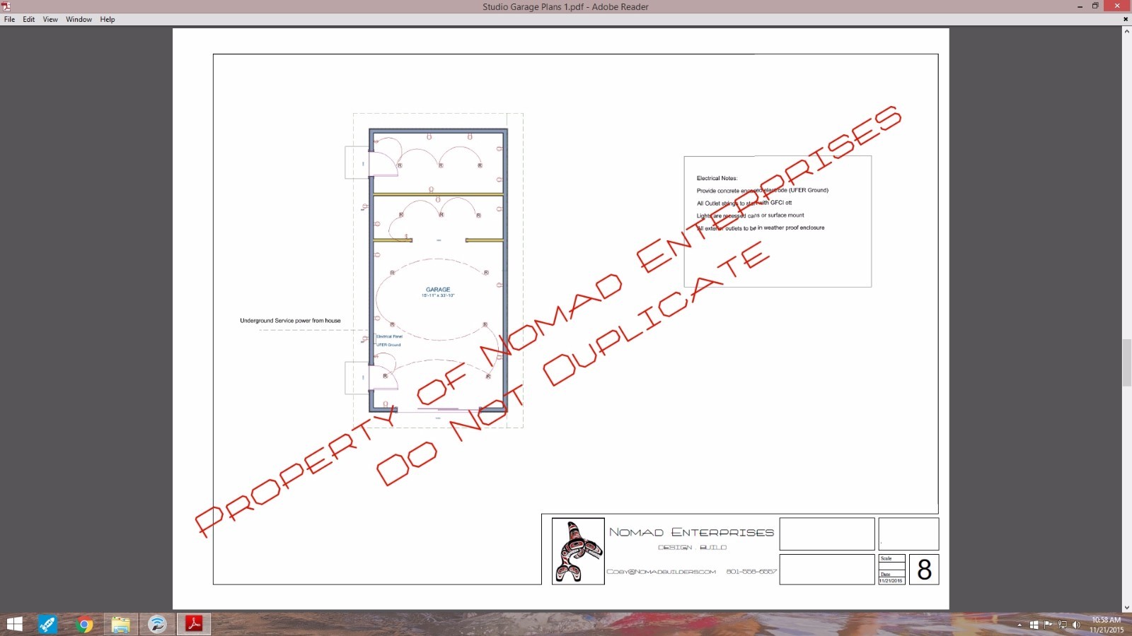 Modern Studio Garage PDF Plans Mancave Building Plan Contemporary Shed
