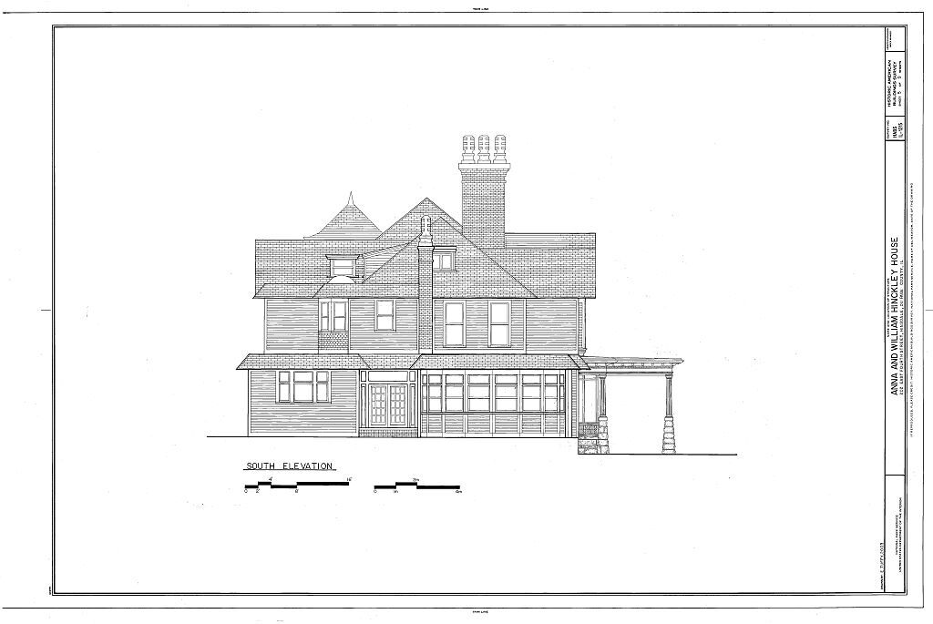 Shingle Style home for gracious living – 5+ bedrooms, PRINTED PLANS HOUSE