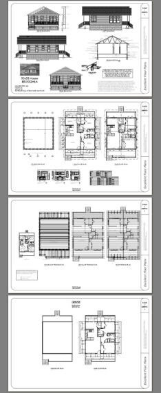 30×32 House — 2 bedroom 2 Bath — 960 sqft — PDF Floor Plan — Model 4A