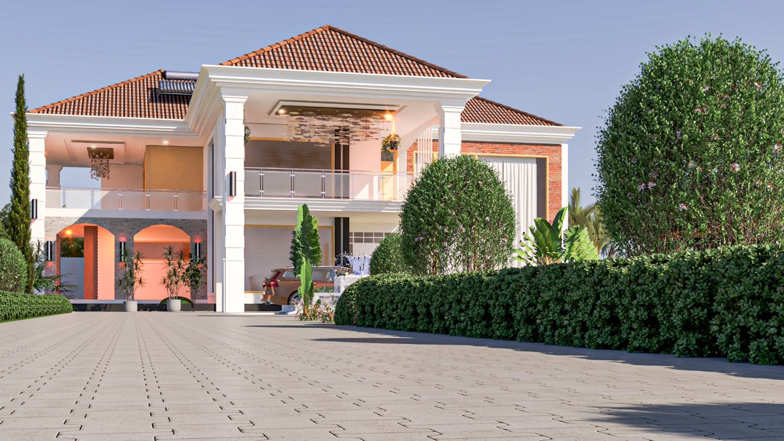 Modern Villa House Plan