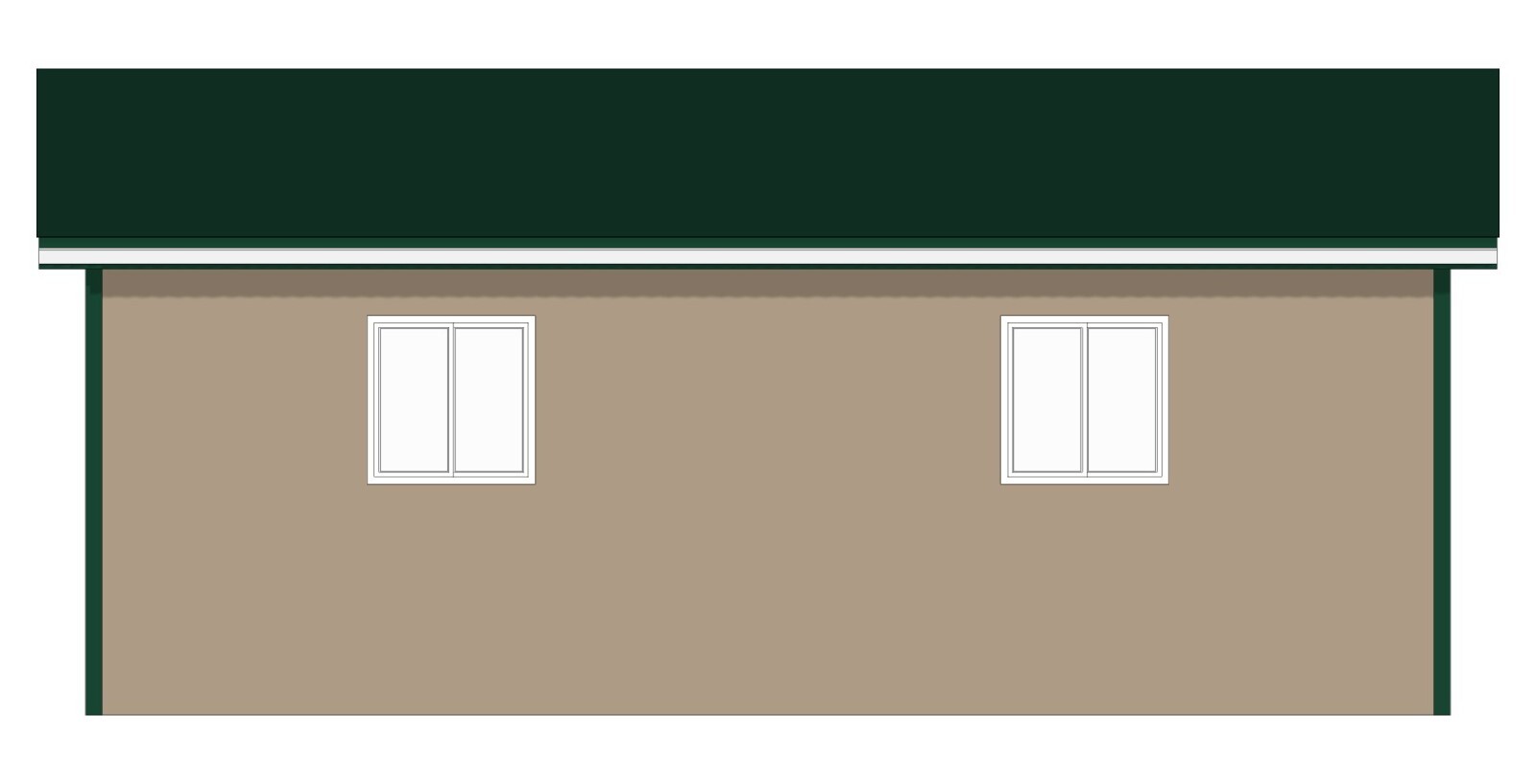 Blueprint for 16′ x 24′ – Post Framed Garage/Shop Plans (Pole Barn)