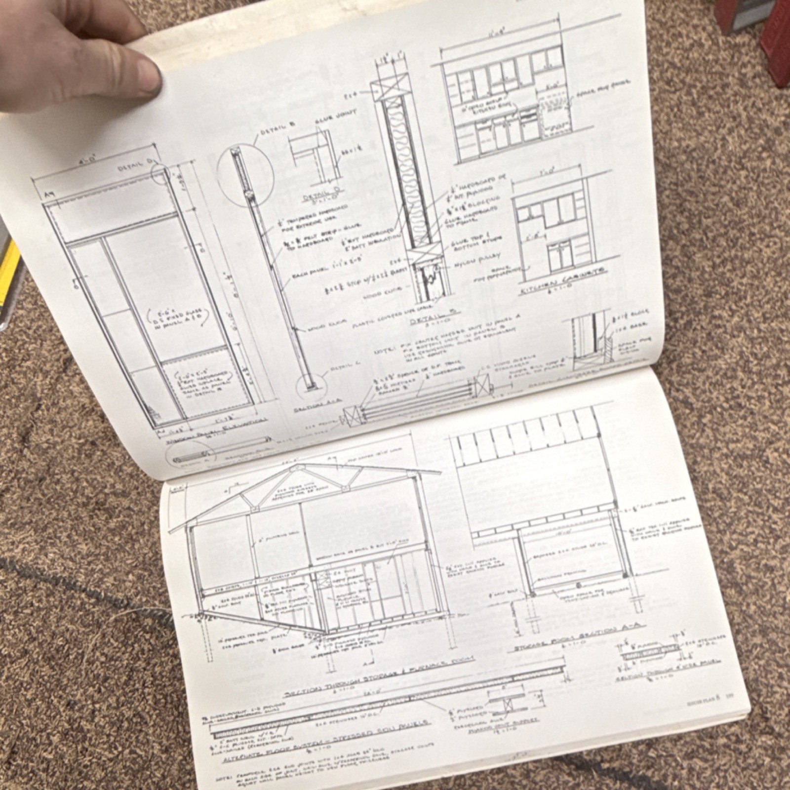 Build your own low-cost home L. O. Anderson & Harold F. Zornig Home Plans book