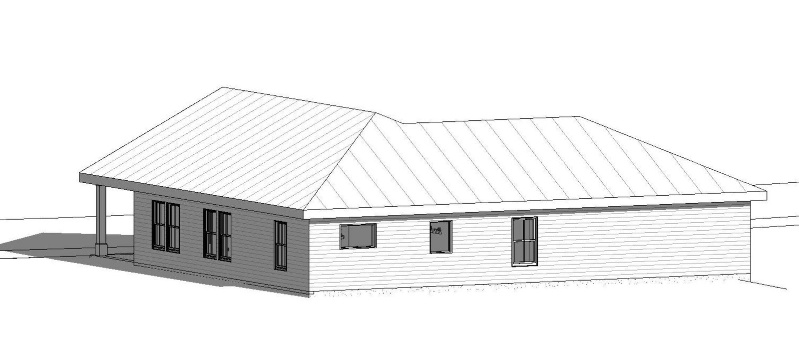Affordable Homestead 3 bed 2 bath (60’x48′) 1730 SF Custom House Plans and Bluep