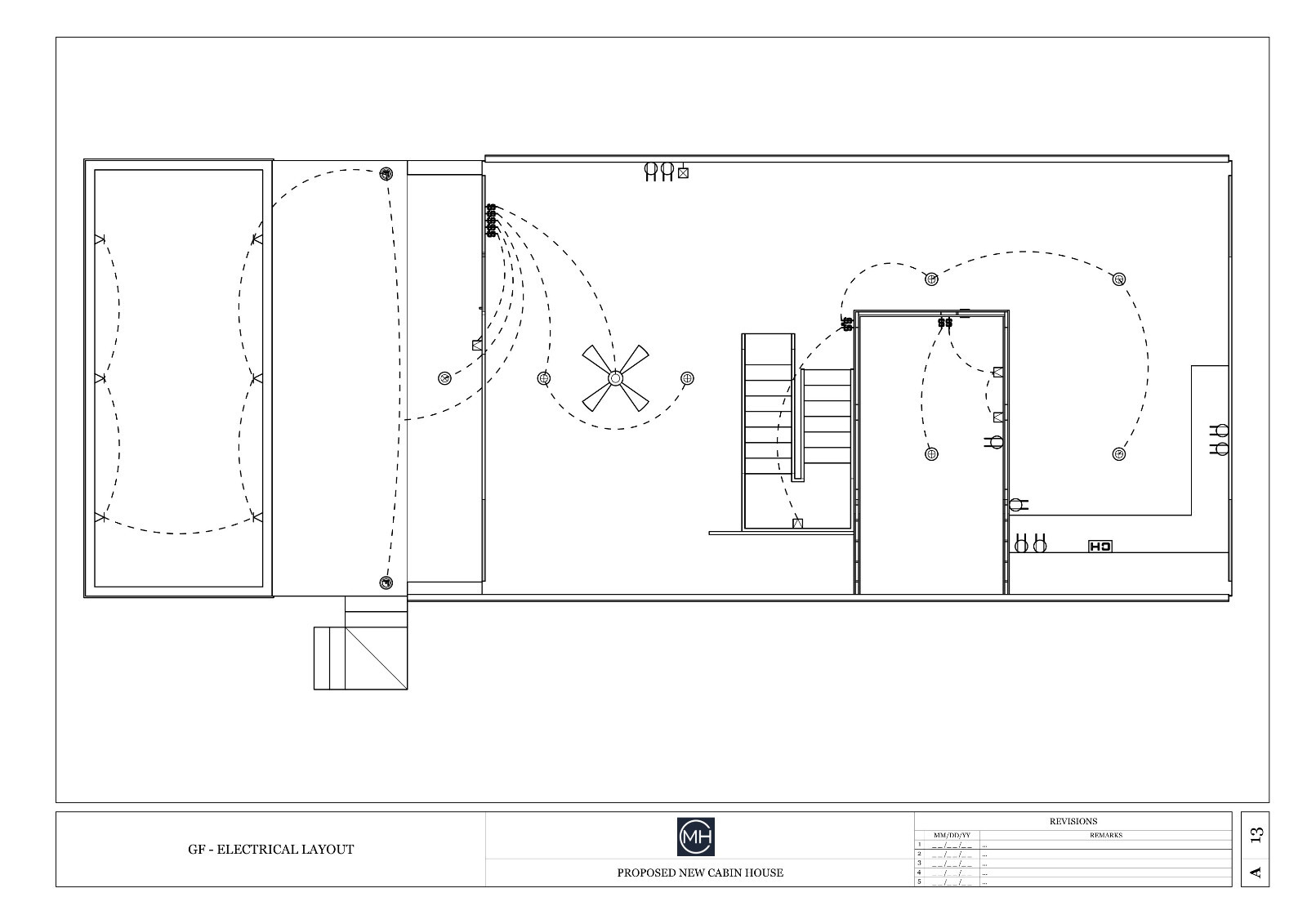 A-Framed Cabin House With Pool | PDF and AutoCAD File For BluePrint Plans