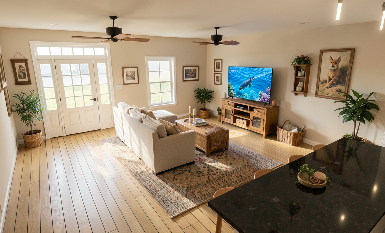 Modern Farmhouse House Plan | 4 Bedroom | 2.5 Bath | 1,691 Sq Ft