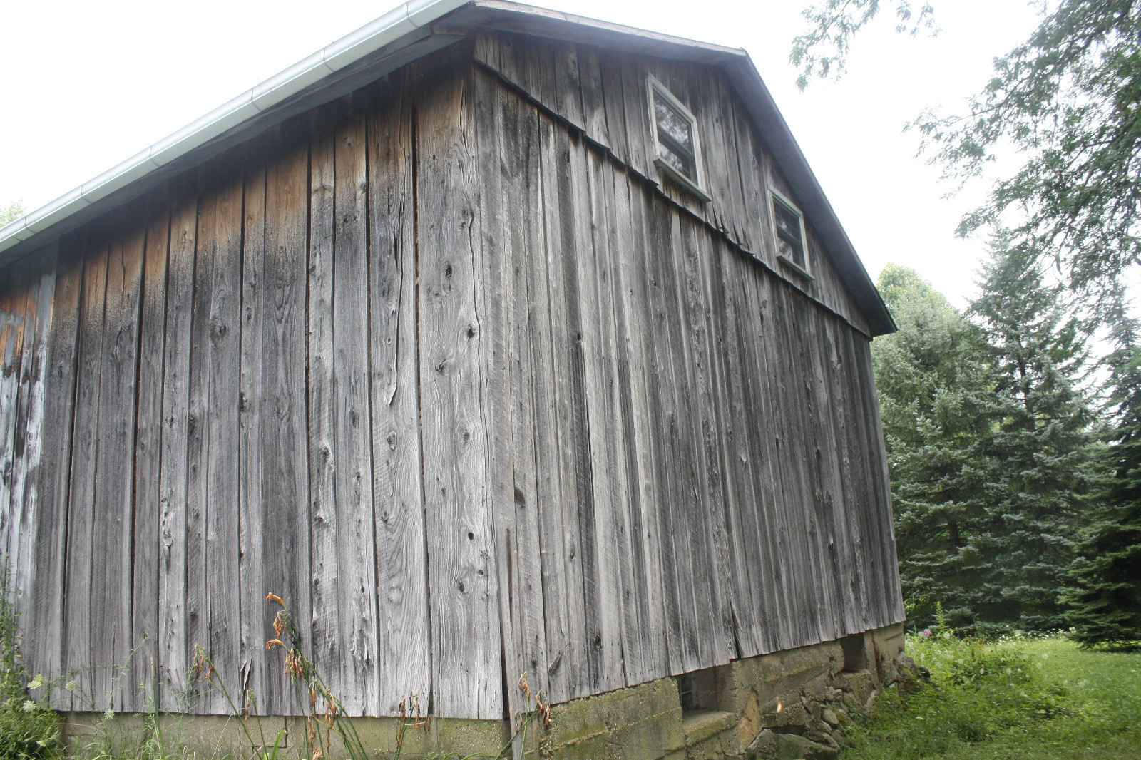 Ohio Salt Fork Area Weathered Barn Dismantle Red Oak White Oak Reclaim Rebuild