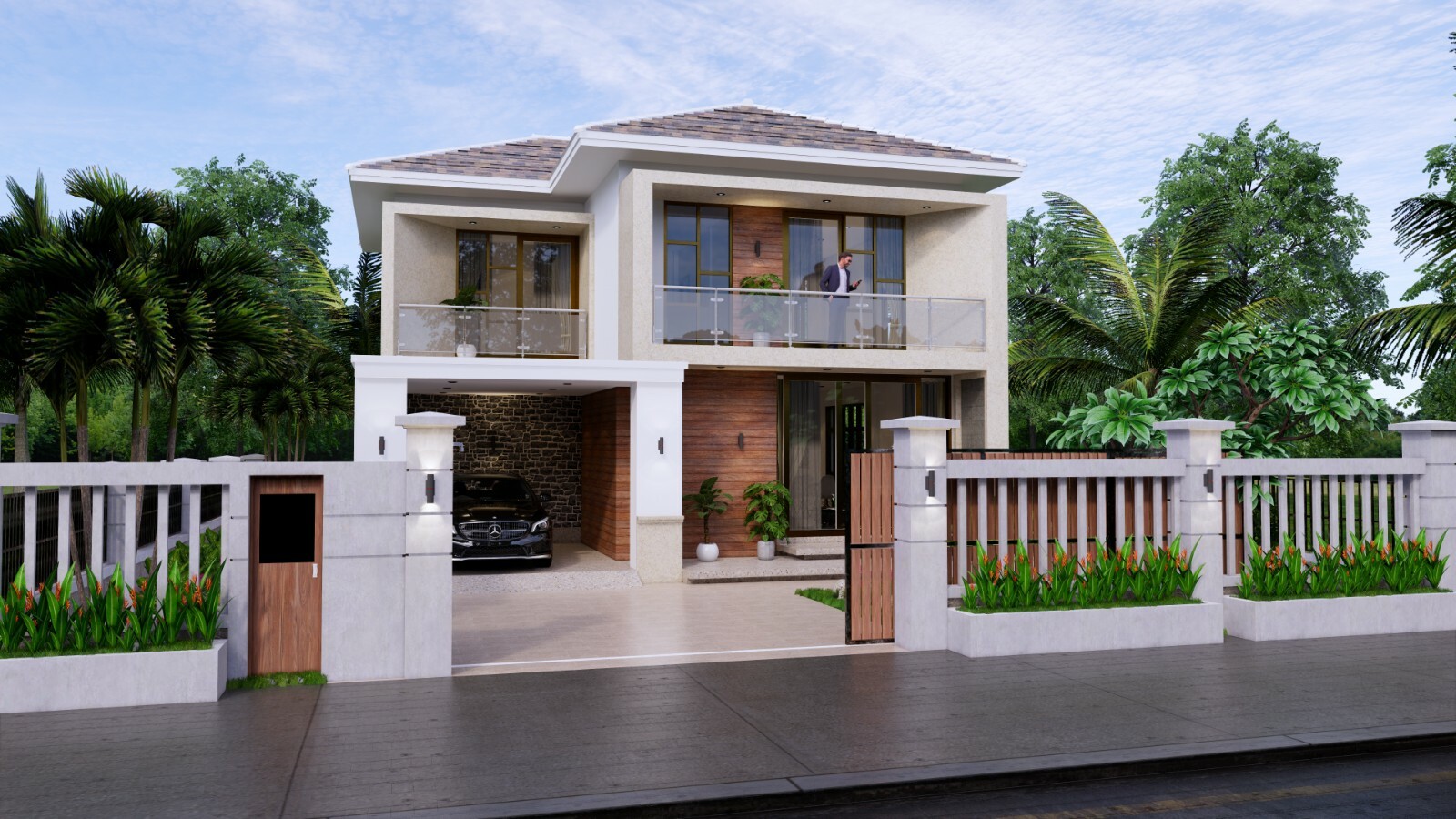 31×36 House Design Plan 9.5×11 M with 3 Bedrooms PDF Full Plans (A4 Hard Copy)