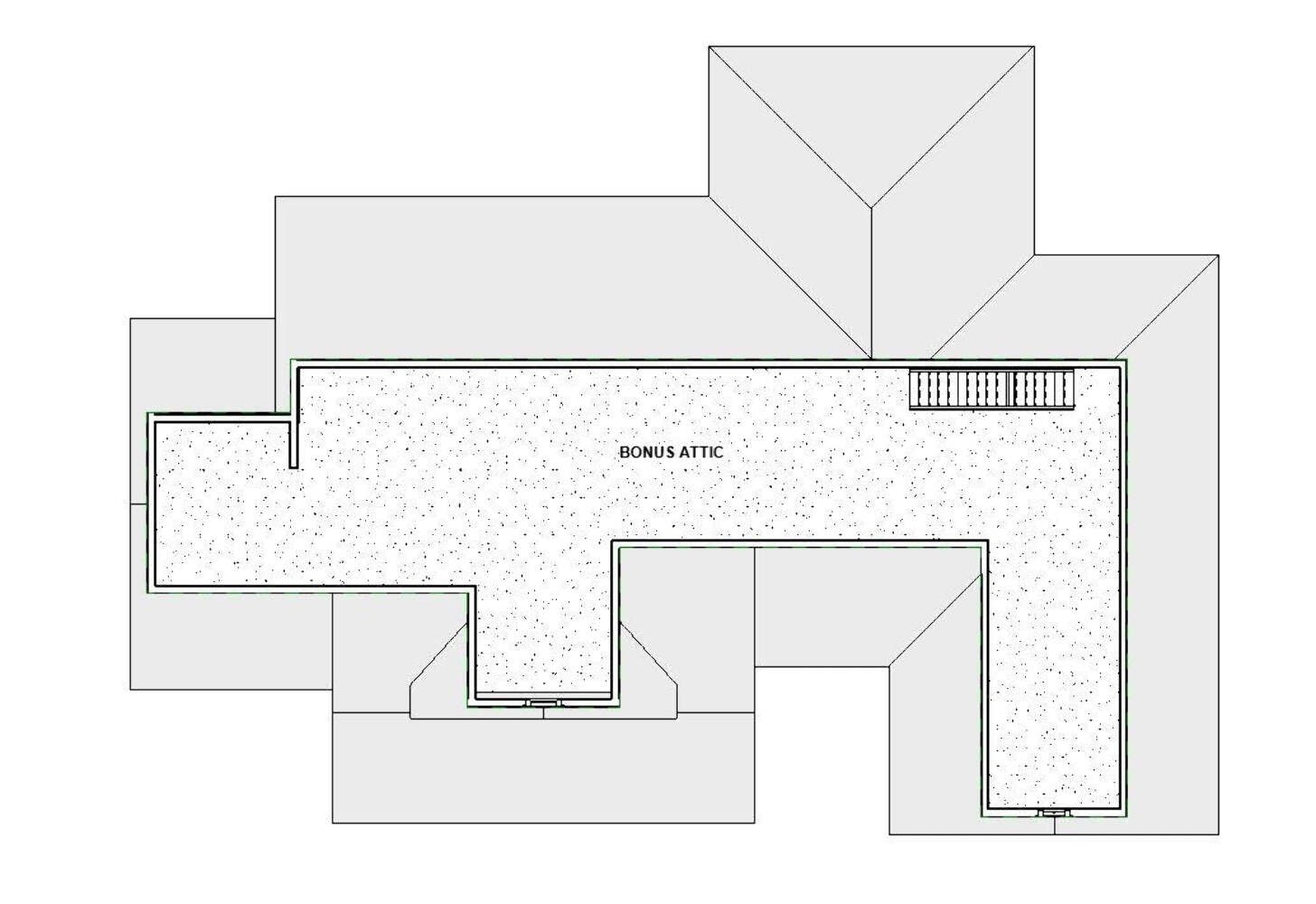 Modern Craftsman Farmhouse House 3 bed 2.5 bath (65’x91′) with bonus attic Full