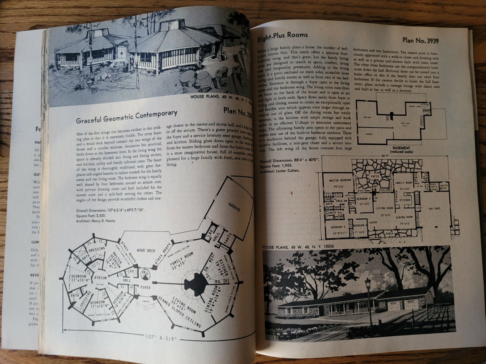 Vintage 1960s Beautiful Home Plans Magazine, Building Plans inspiration,12th Ed