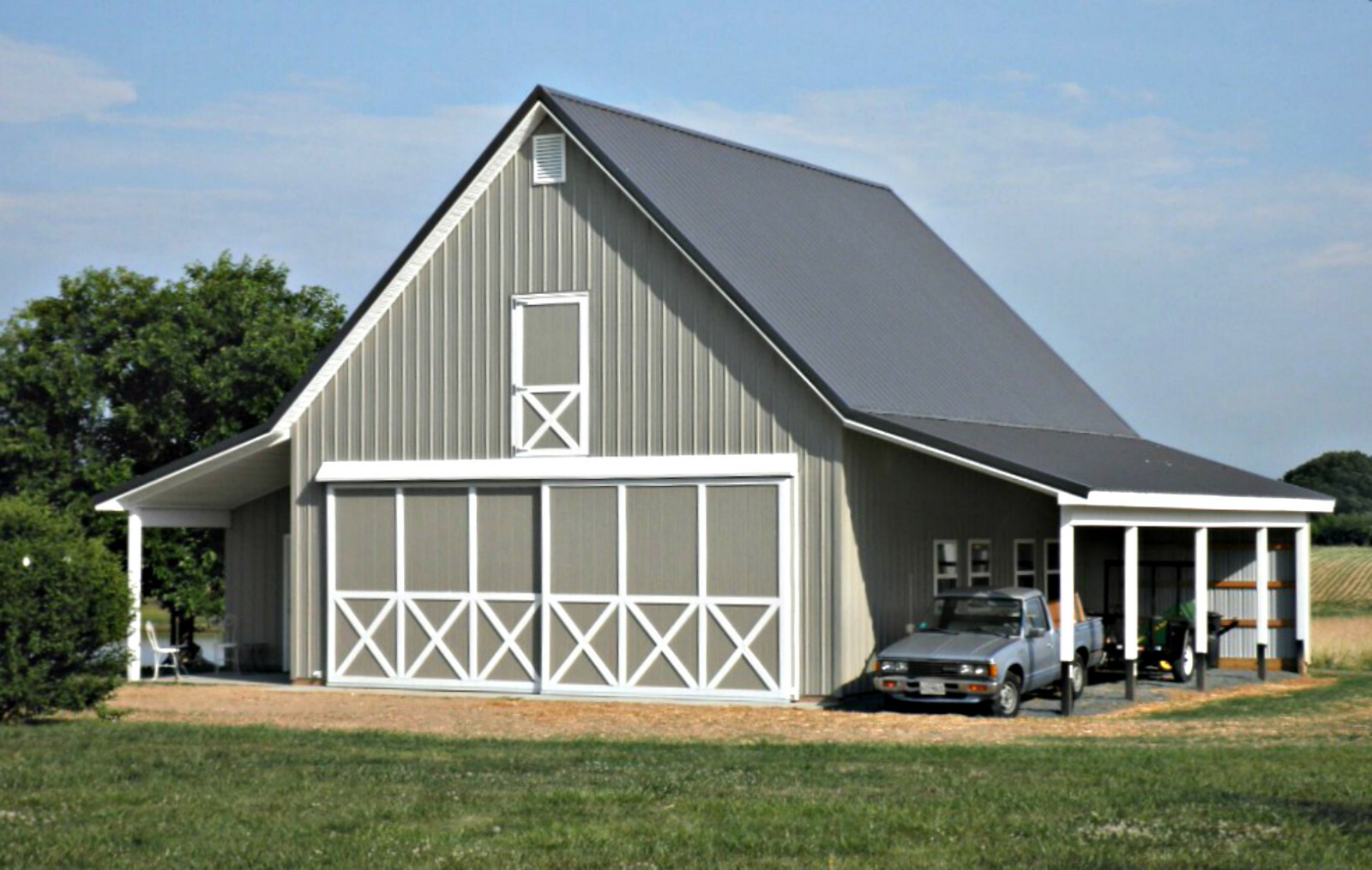 12 Pole-Barn Layouts with Lofts – Complete Construction Plans (B6)