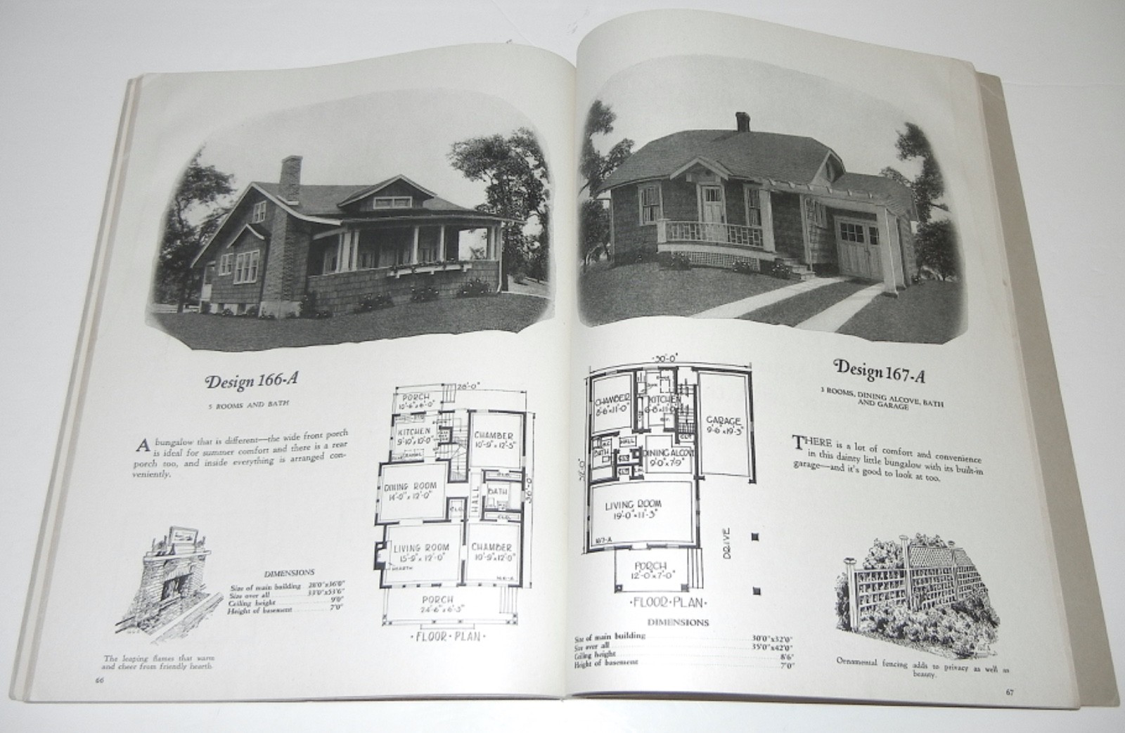 VINTAGE 1929 HOUSE HOME BUILDING DESIGNS FLOOR PLANS EGG HARBOR CITY NJ CATALOG