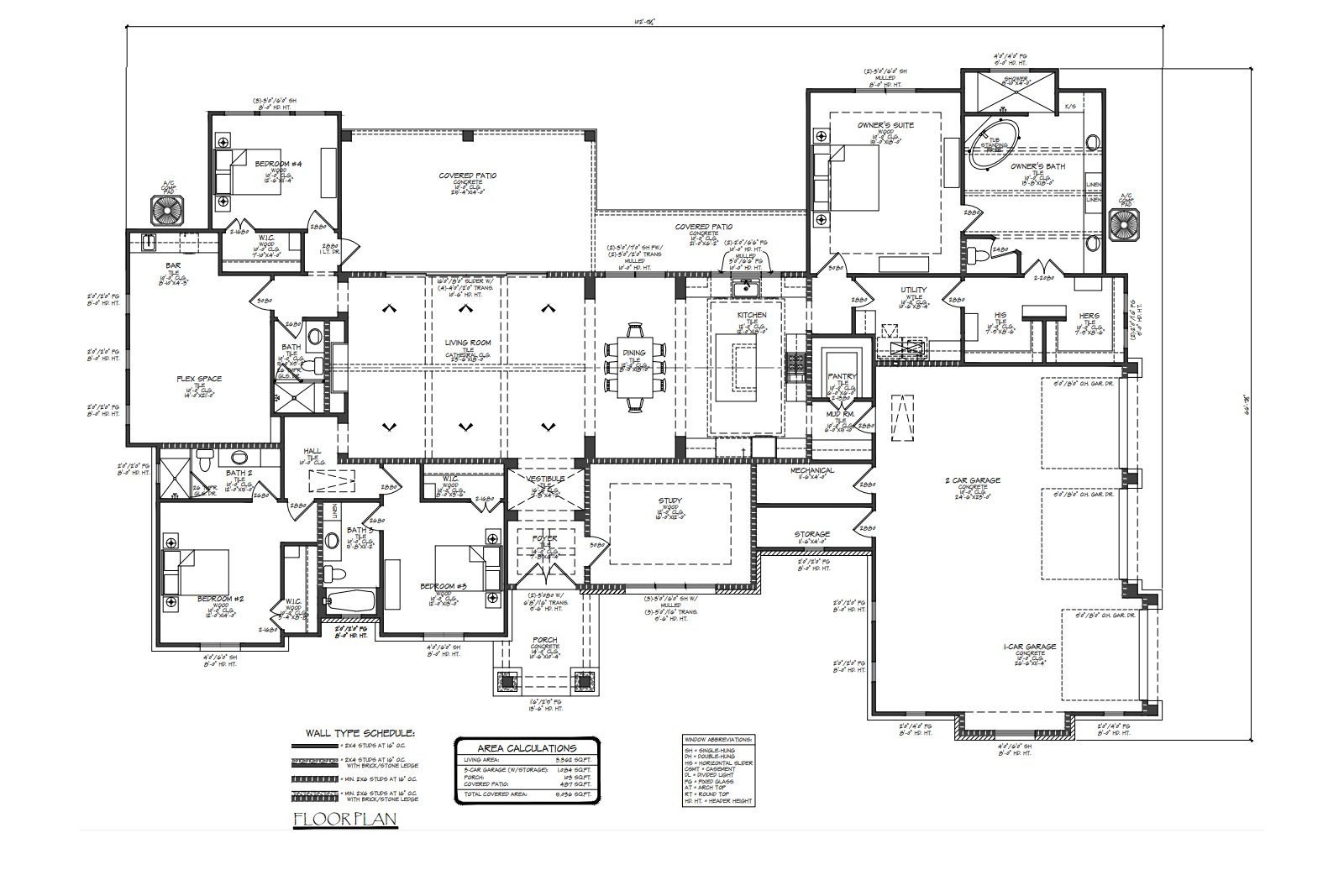 Upscale Custom House Plans for Acreage