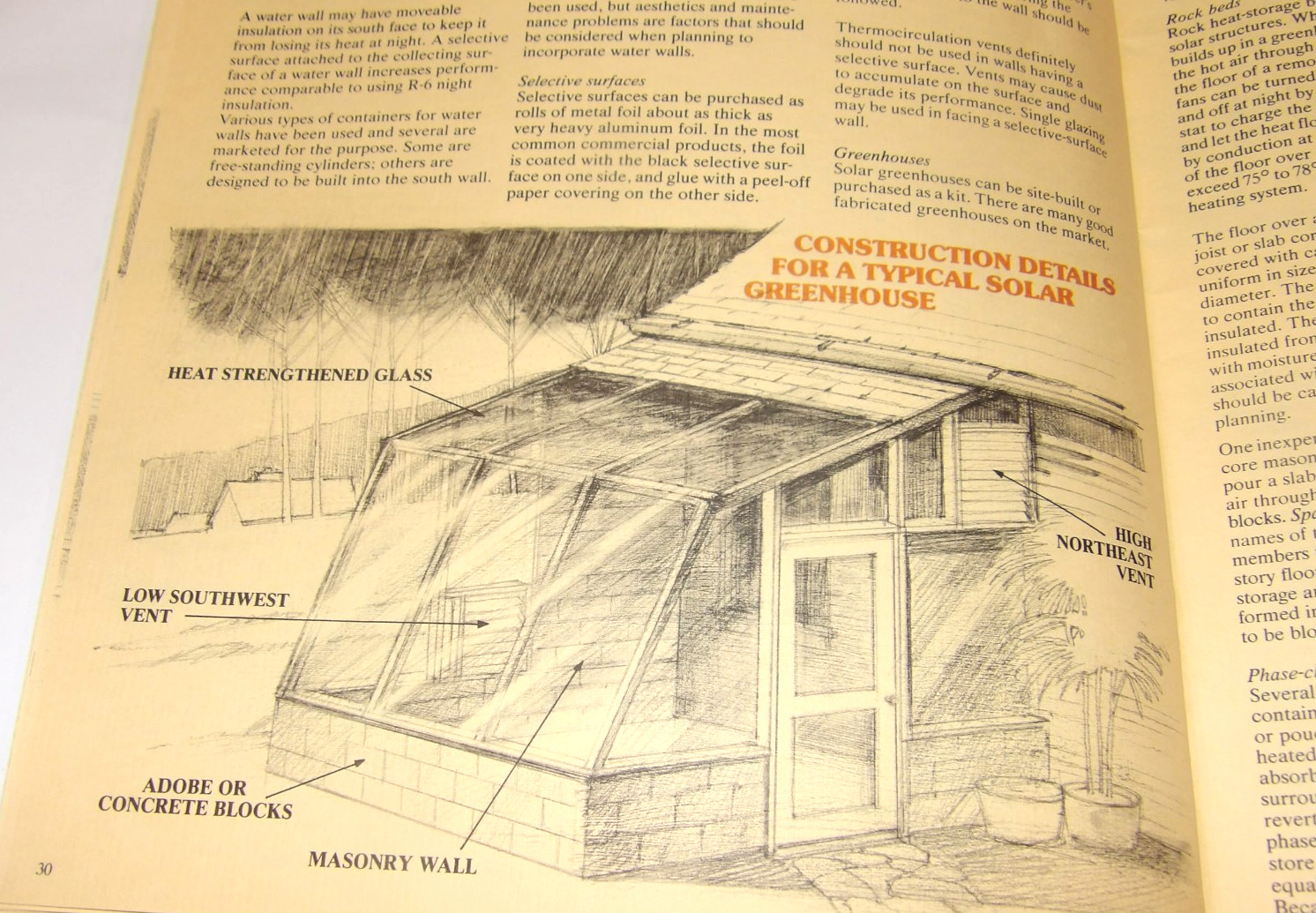 VTG 1980s PPG PASSIVE SOLAR DESIGN & CONSTRUCTION BOOK FOR PROFESSIONAL BUILDERS