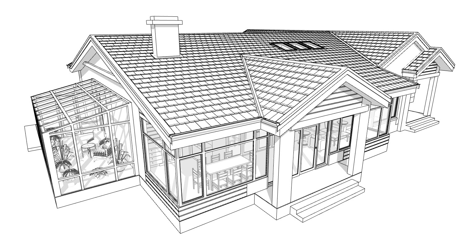 90’x55’ 3 Bed, 2 Bath, Garage, Porch, Architectural House Plans PDF Download.