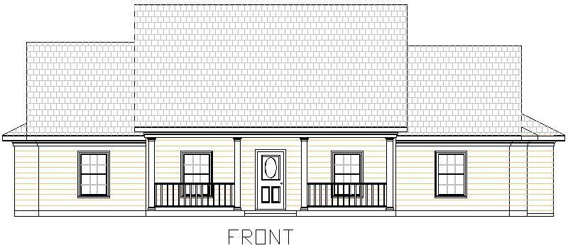 Abbigale 2161G 3 SIDING-BRICK home, house plan 4 beds, 2.5 baths PDF