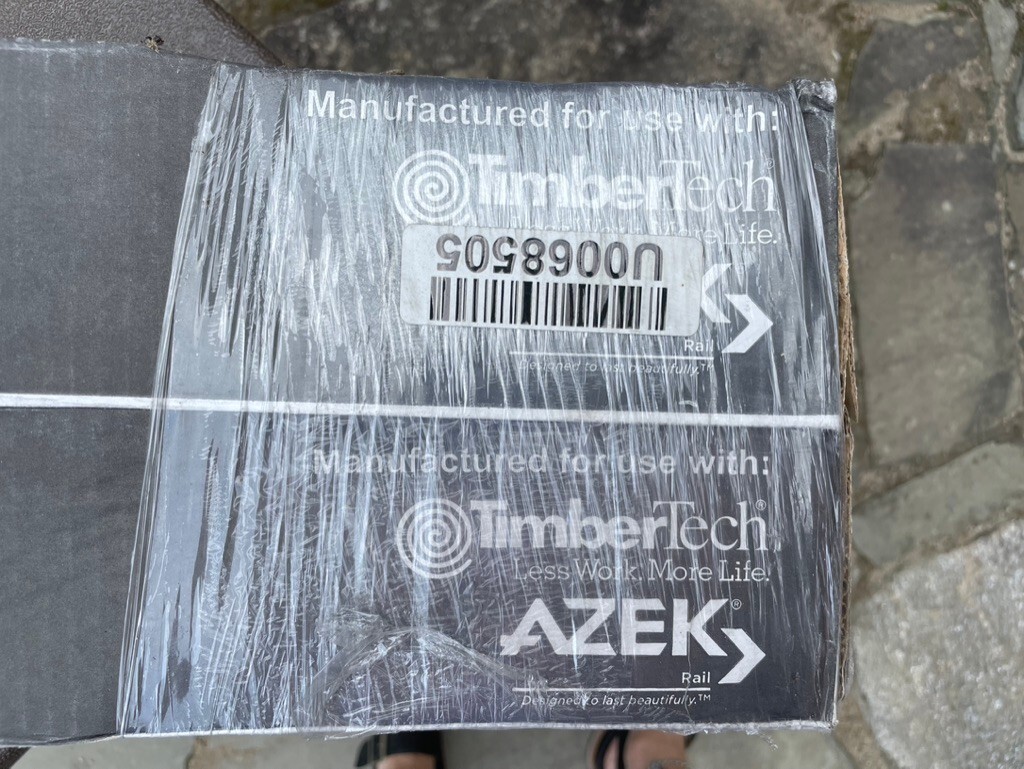 Azek TimberTech Porch Railing System Building Materials – Brand New – $500