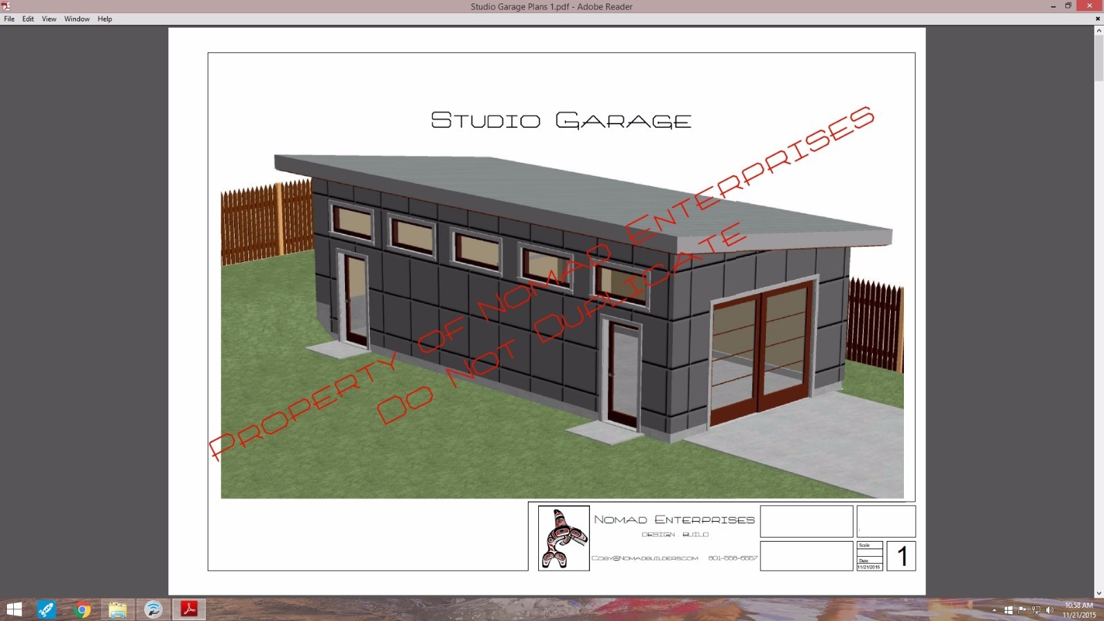PLANS Studio Garage Blueprints Plans Mancave Building Plan Contemporary Shed