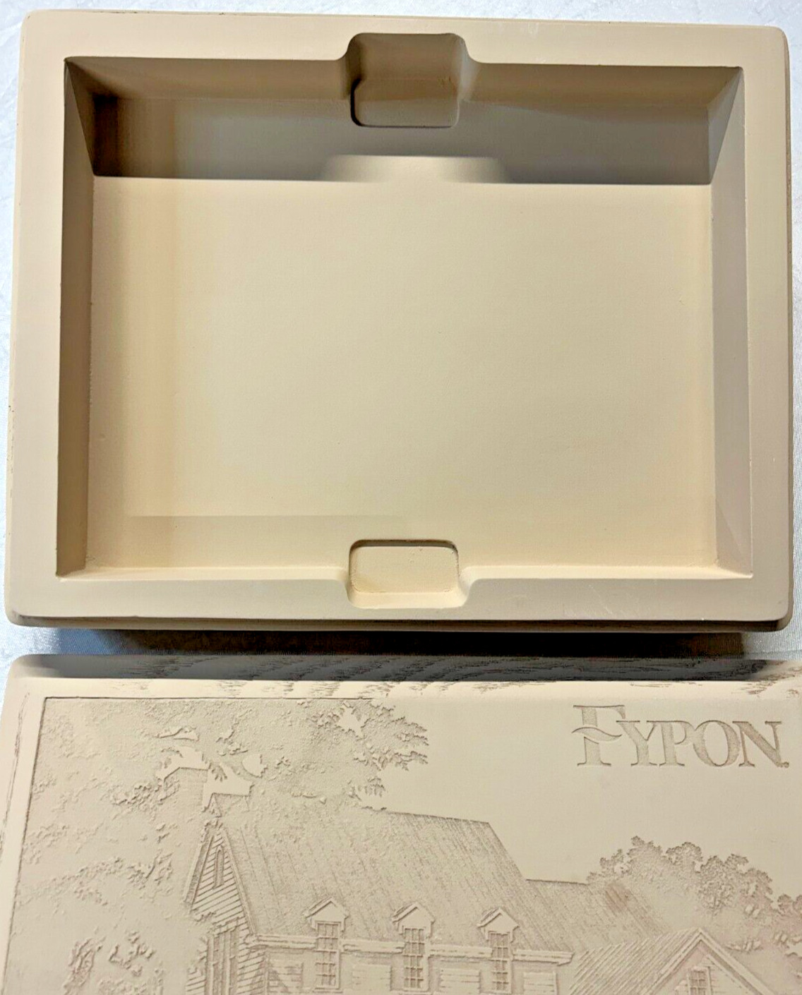 Fypon William E Poole Catalog Storage Box Wood Look Composite Engraved