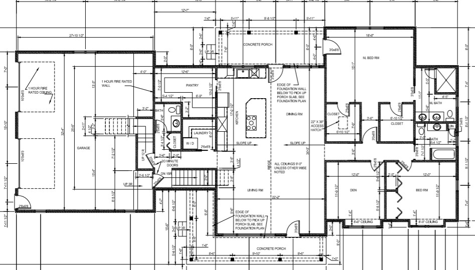 House Plan 2,162 SF RANCH WITH BASEMENT AND BONUS ROOM OVER GARAGE