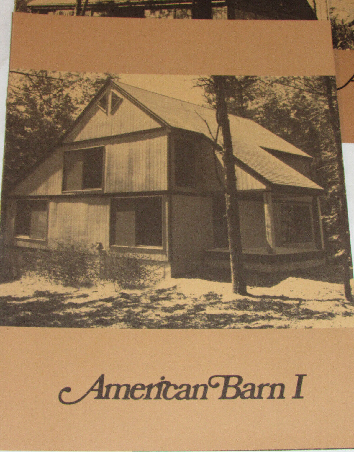 VINTAGE 1976 AMERICAN BARN HABITAT HOMES LAYOUT/SPECS/PRICES! BROCHURES! PHOTOS!