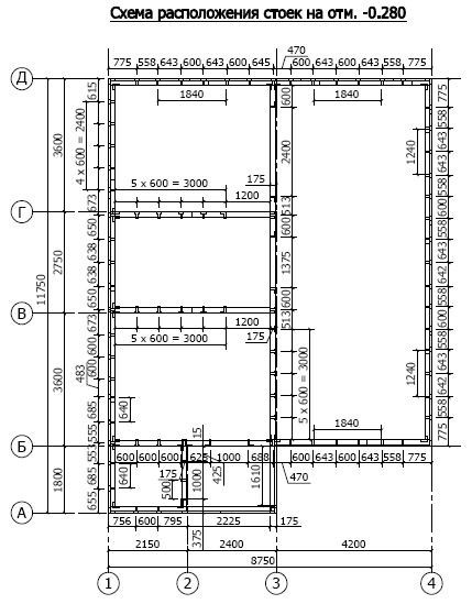 Construction Drawings/ DESIGN / PLANS / Frame house Miias-145.