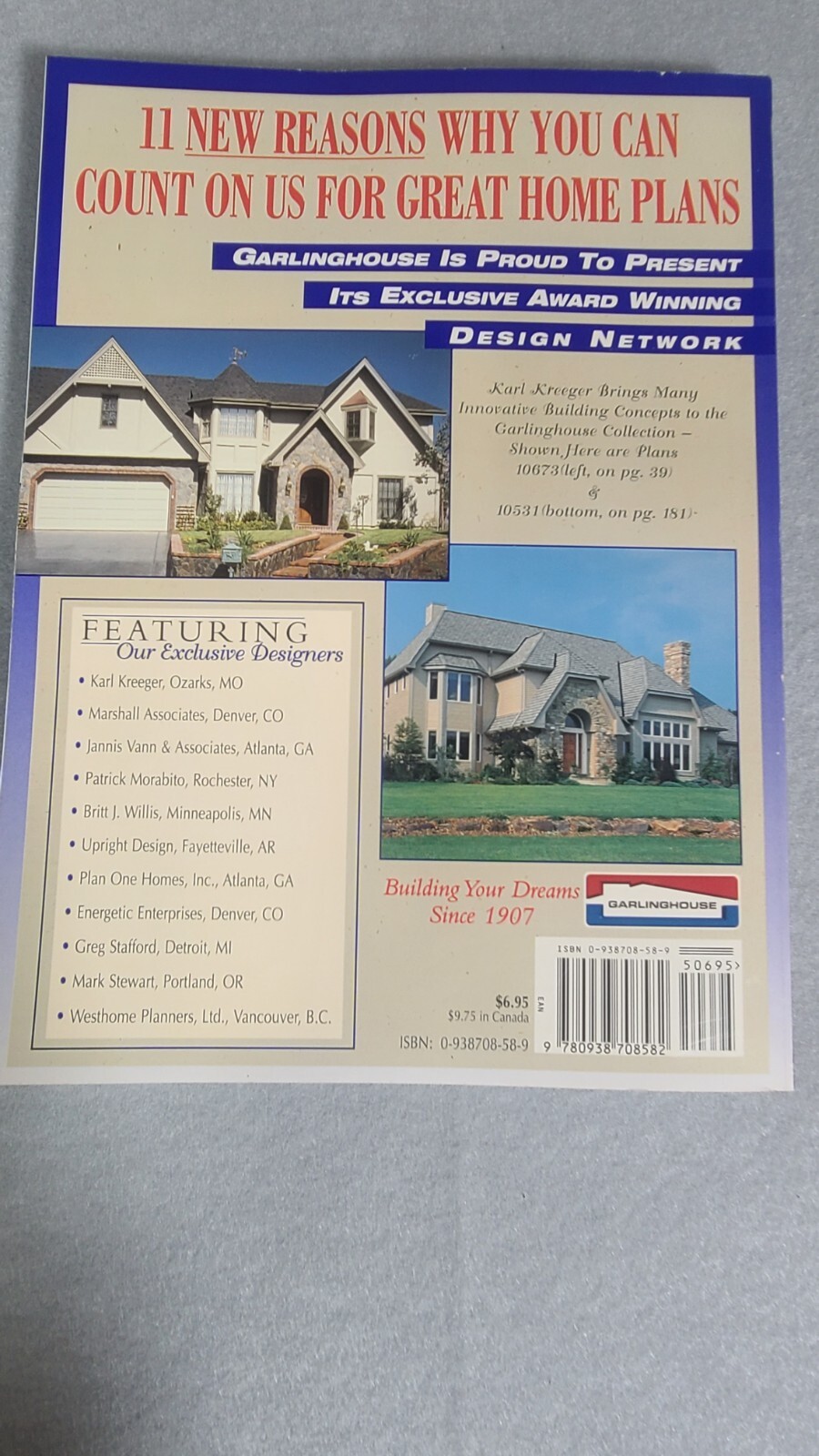 Two Story Home Plans-1995