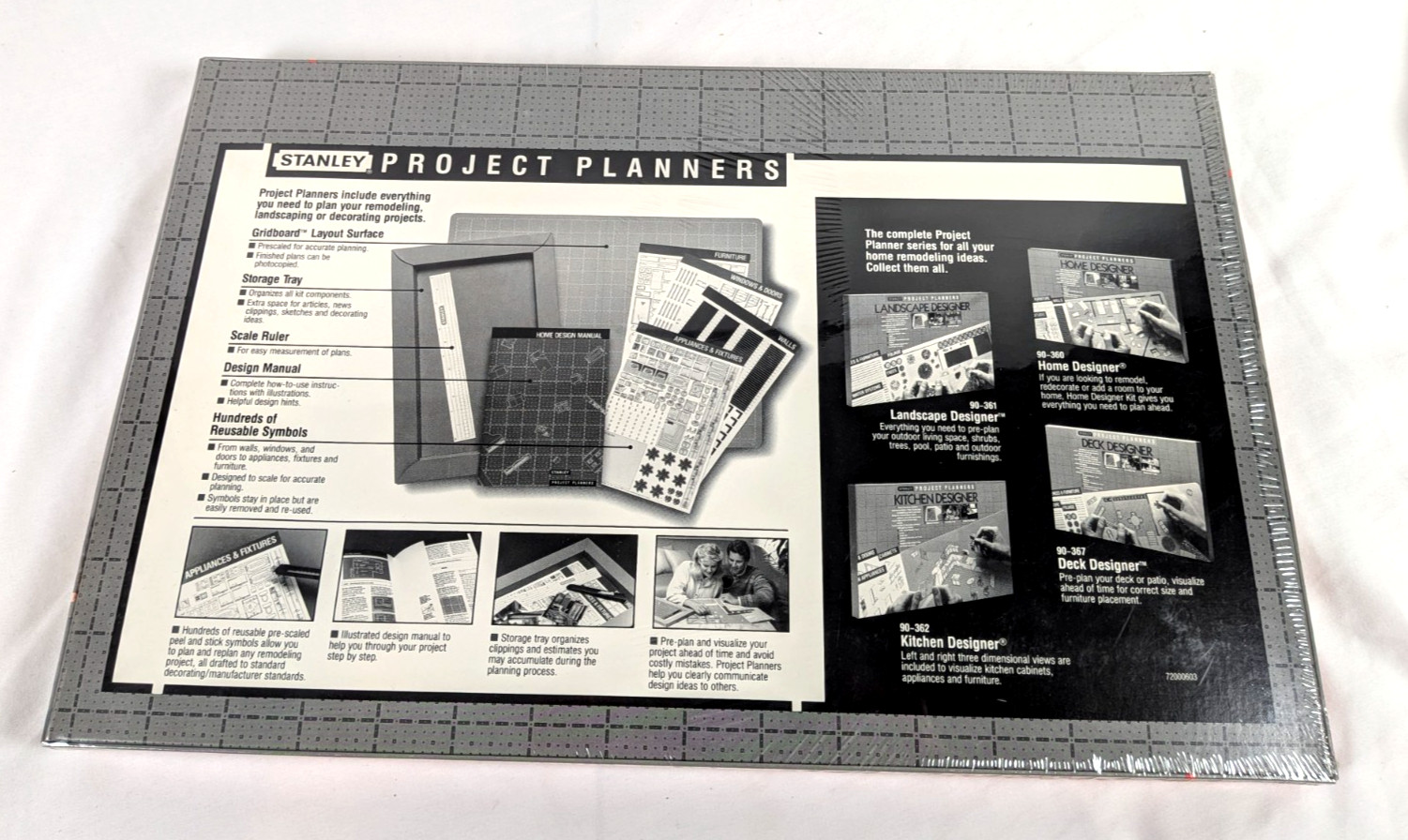 Stanley Project Planners Home Designer Vintage 1988 SEALED