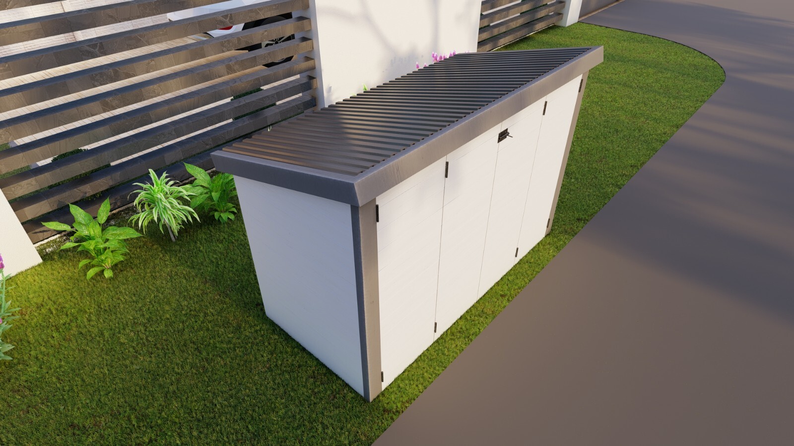 DIY Bike Shed Plans Wood Construction 40”x83” – Complete Materials List