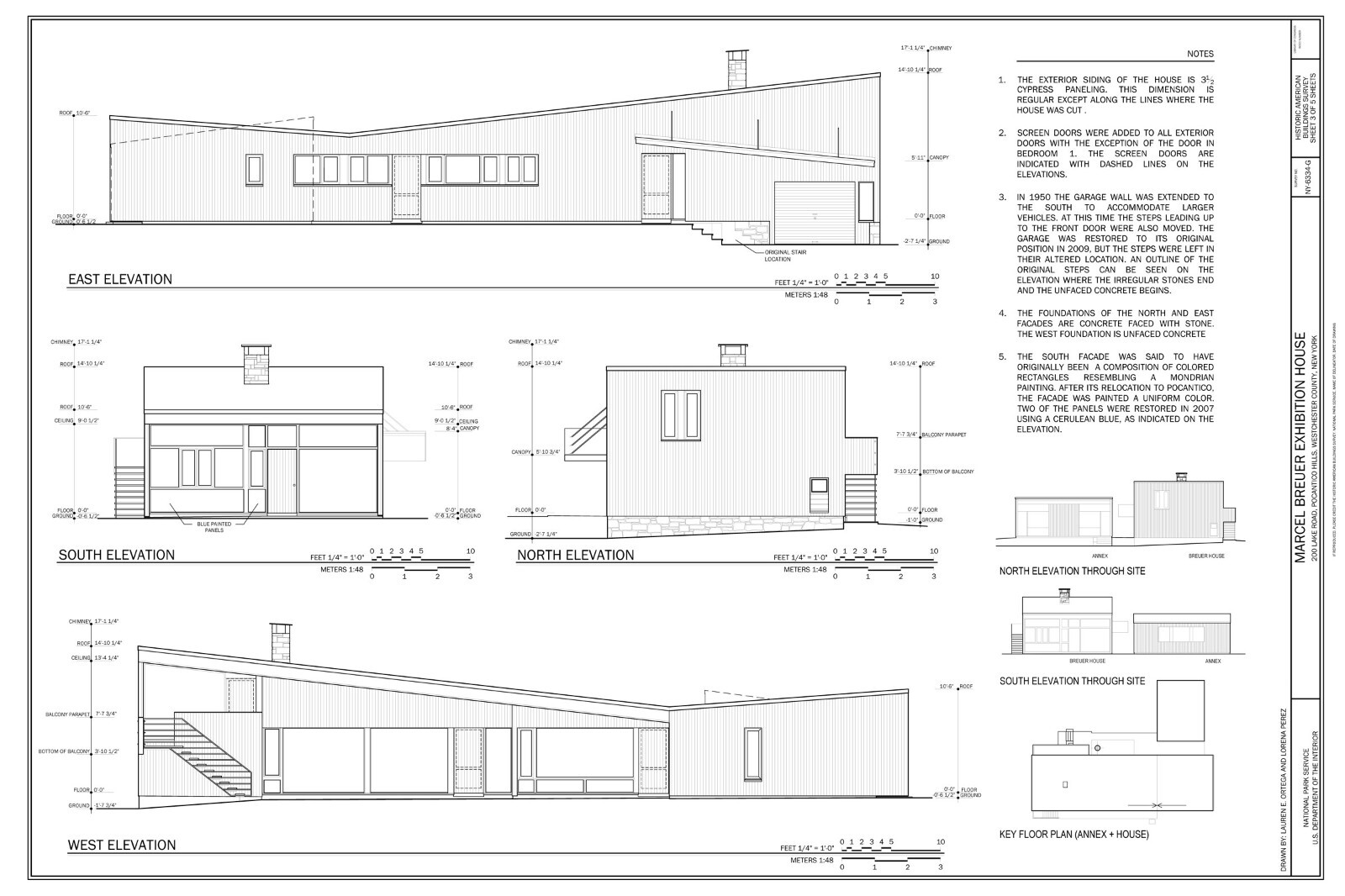 Timeless Midcentury Modern home design by Marcel Breuer, 3 bedrooms, open plan