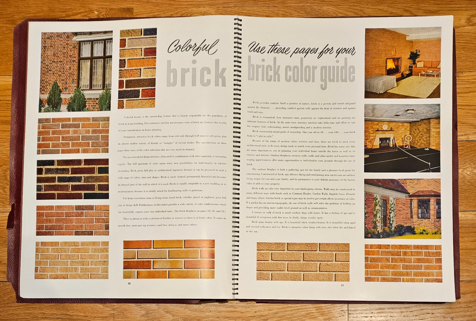 Amazing mid century modern 1950 house plans large folio book 96 pages MCM design