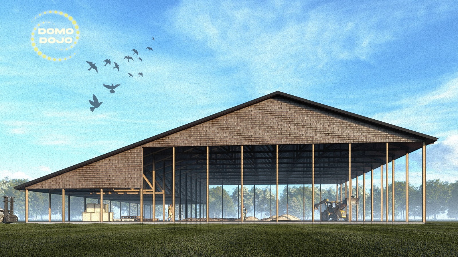 Storage Stilts Agricultural Building Plans – PDF Downloadable Blueprint