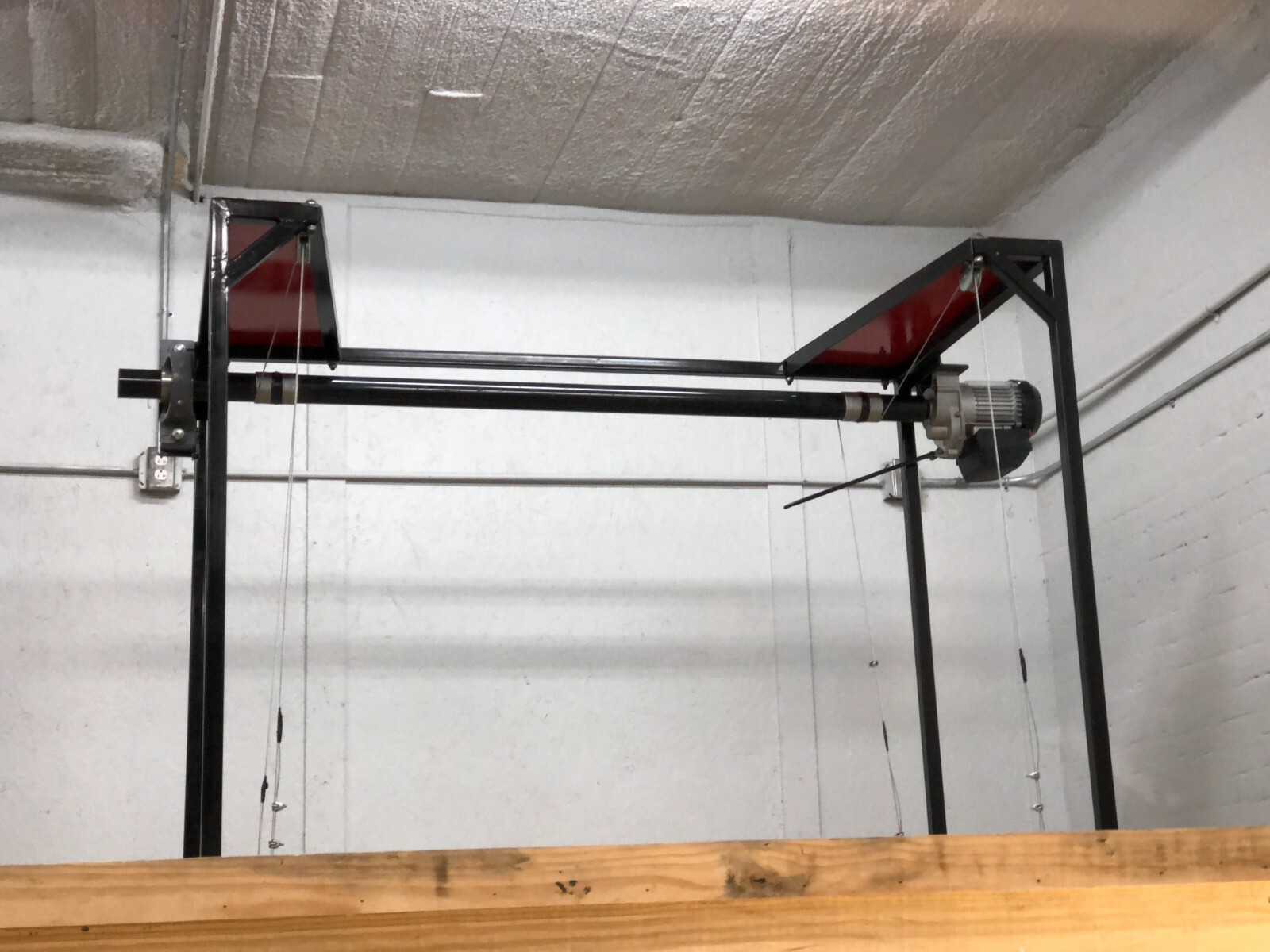 500 lbs. Steel Frame: Attic Lift, Garage Lift, Garage Storage