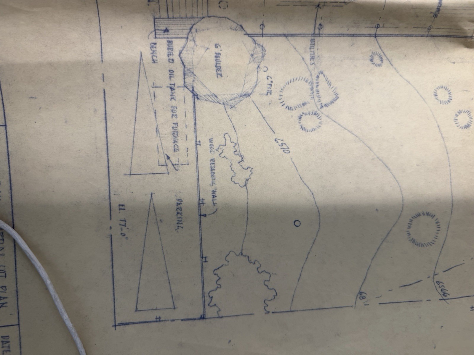 Vintage 1963 Lake Tahoe Alpine Meadows MCM Cabin Blueprints Mid Century