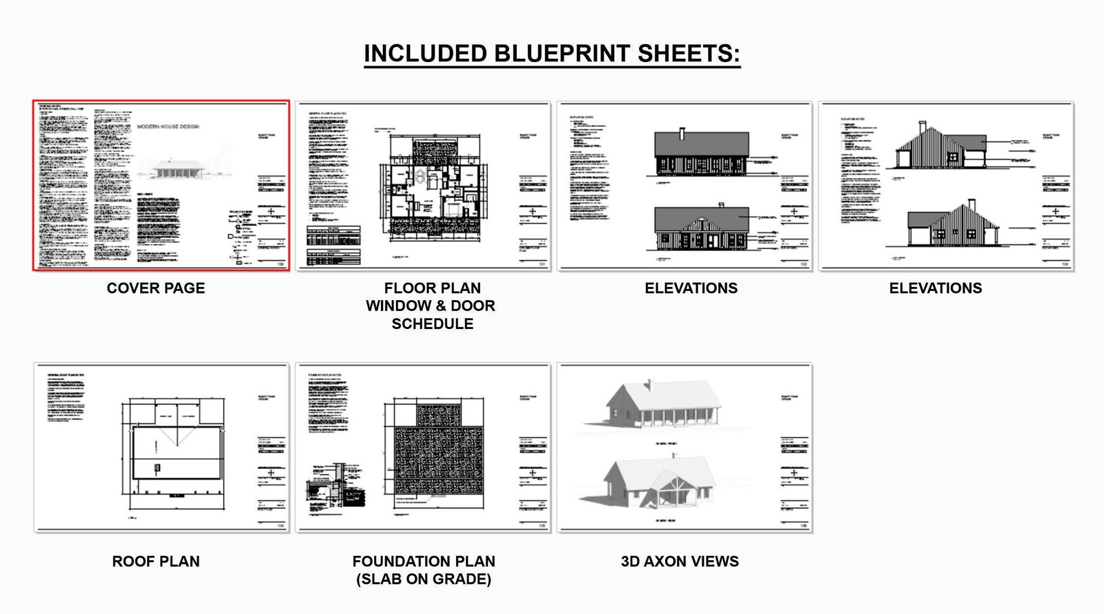 Redwood Terrace Custom House Plans and Blueprints – Spacious 4 Bed 2 Bath – 50’x