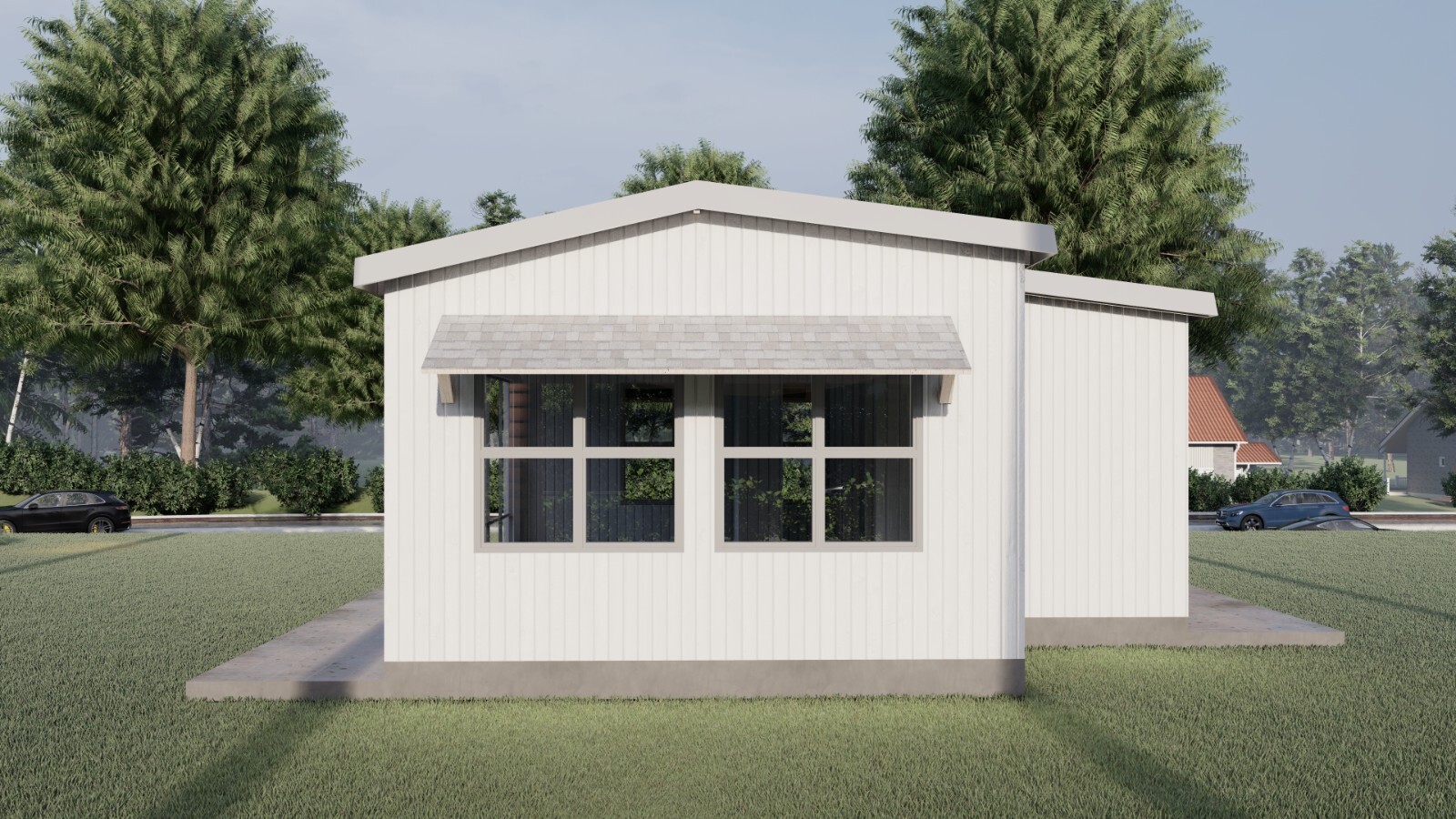 One Bedroom Home Building Plans | 18’x26′ | 468sqft | DIY Blueprint