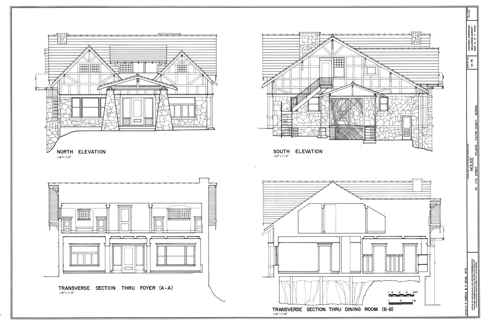 Craftsman Style Bungalow House Plans, wood and stone, 5 bedrooms, 4 baths