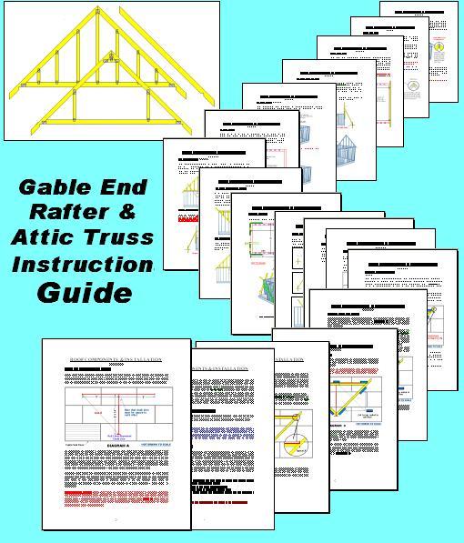 16×30 Cabin w/Loft Plans Package, Blueprints & Material List
