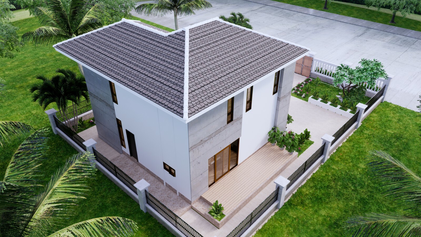 30×31 Feet Small House Design 9×9.5 Meter 3 Beds Full PDF Plan (A4 Hard Copy)
