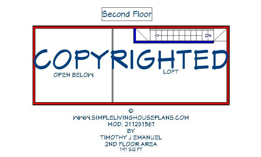 567sqft-12’x31′ – 2bedrms1baths w/loft–Tiny House – ala cart