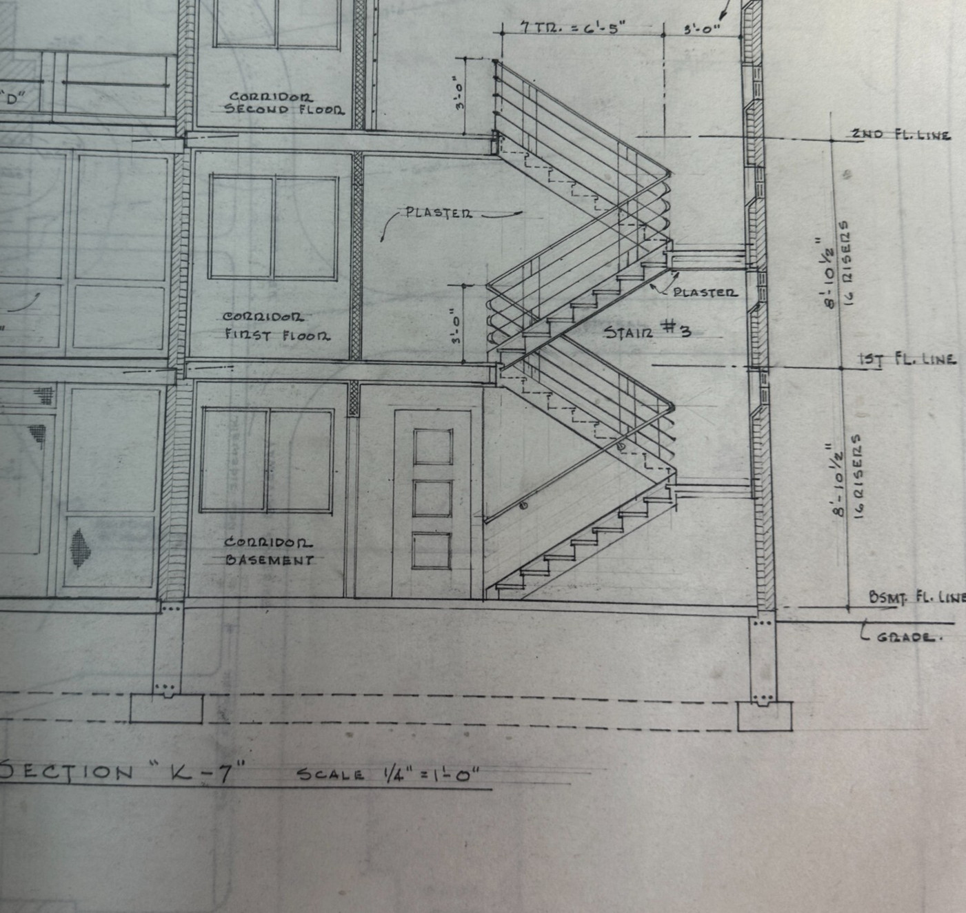 RARE Blueprints of Magnus Farm Historic Farm Rest Home Arlington Heights, IL VTG