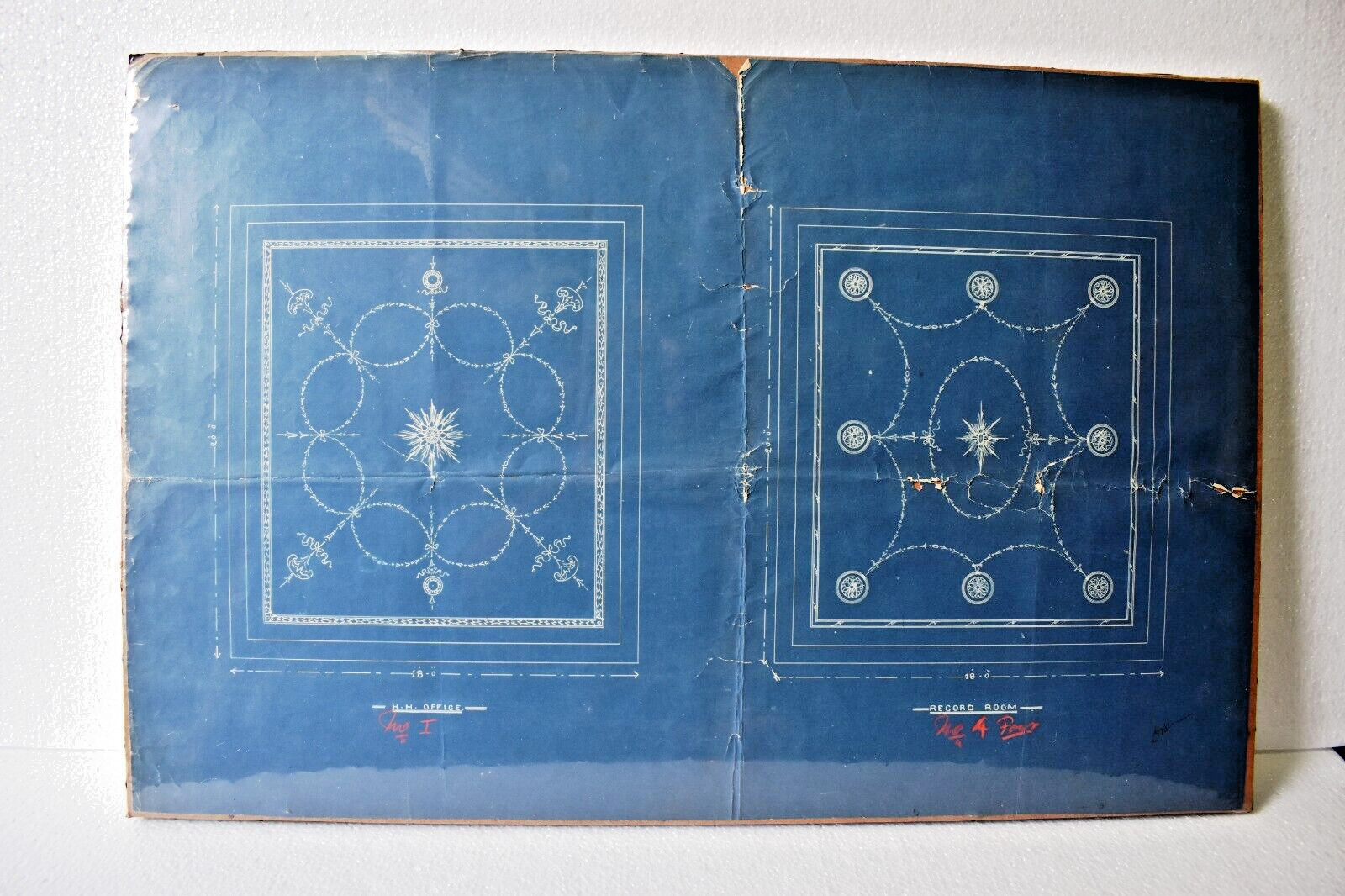Antique Bhavindra Vilas Palace Jamnagar Architectural Plan & Lay-Out First Flo»1