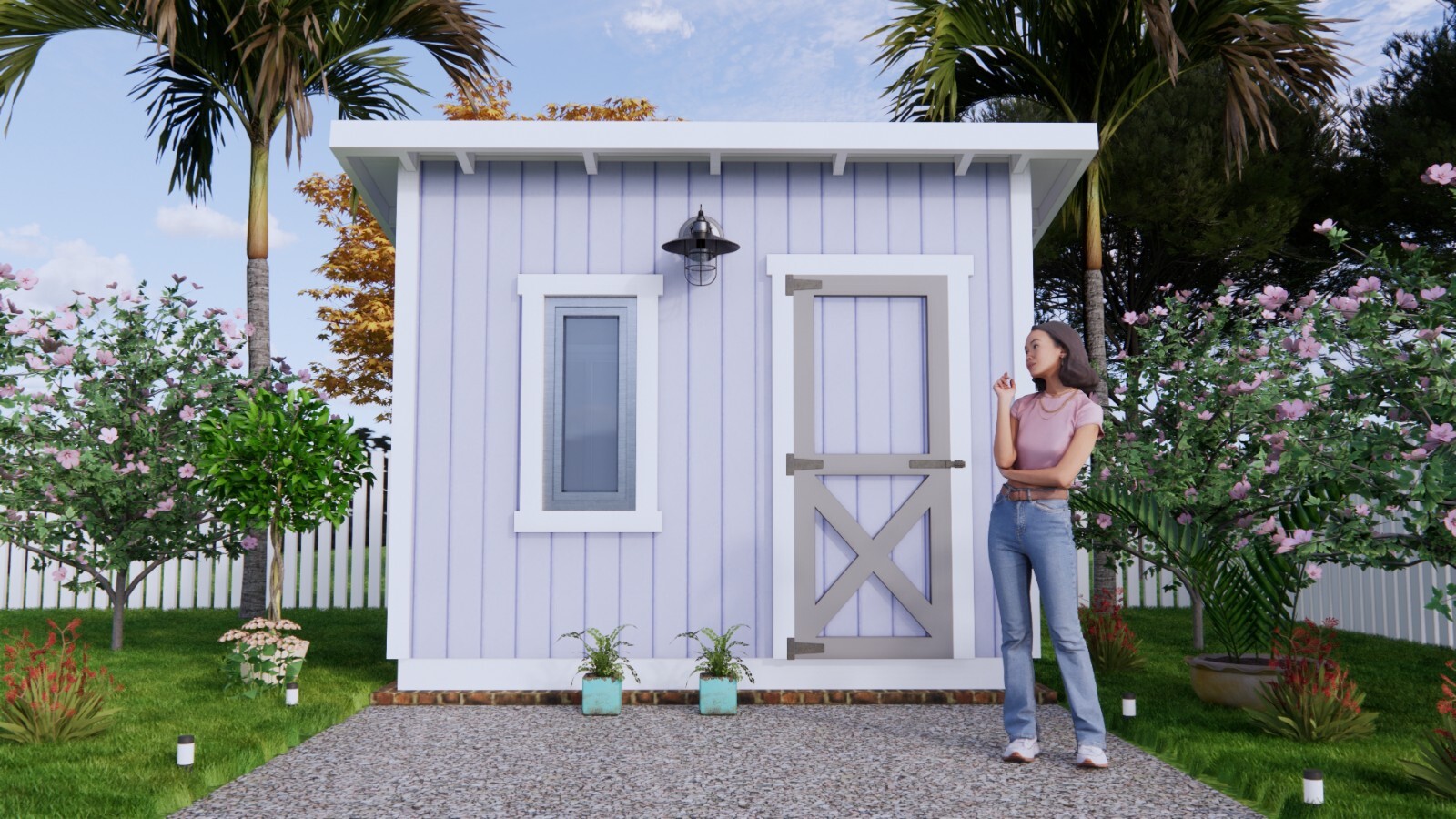 10×10 Lean to Shed Plans (A4 Printed Plans will send to your home)