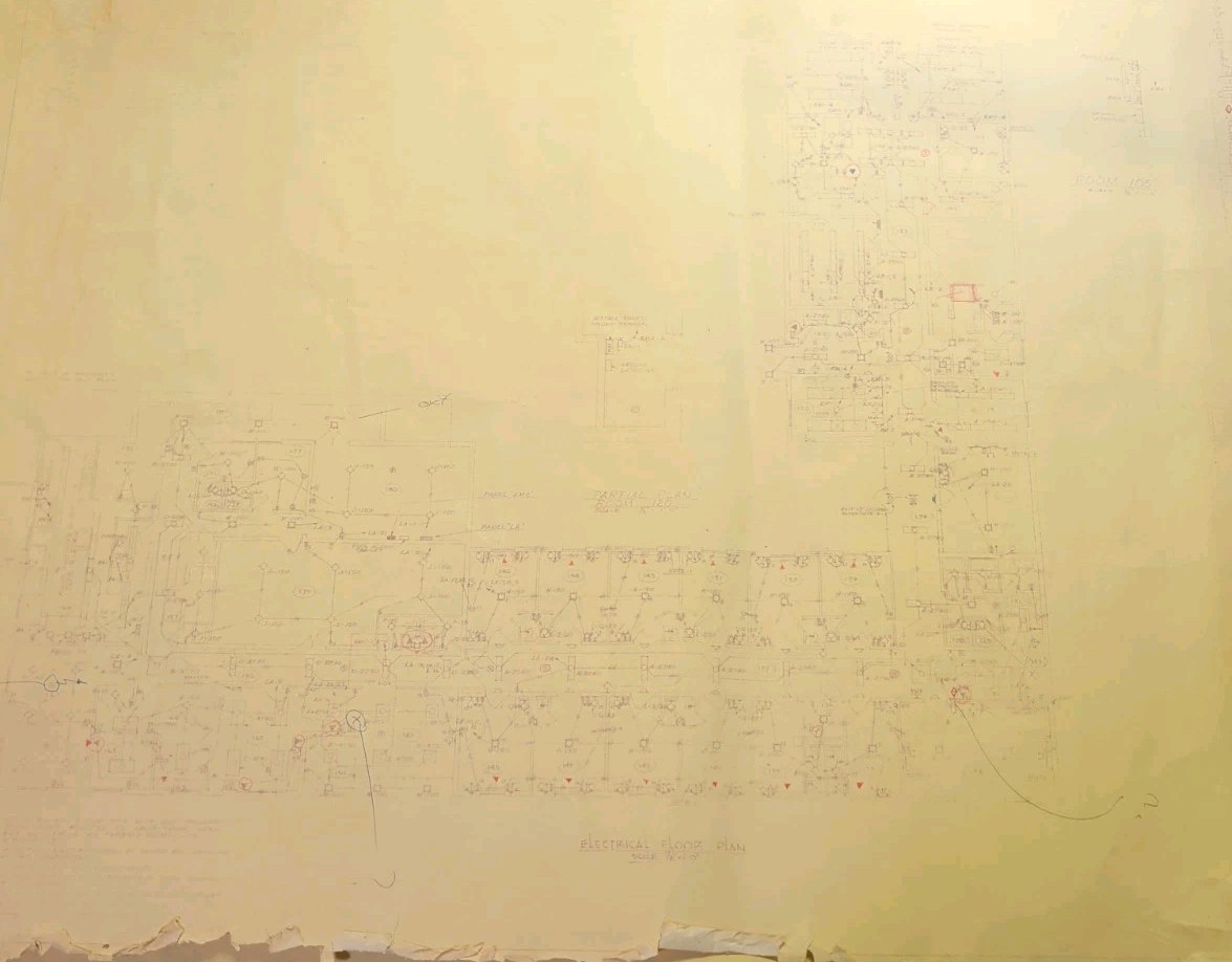 Vintag Vellum Siite Plans, Elevation Etc For 1963 Lot In Canal Fulton Oh