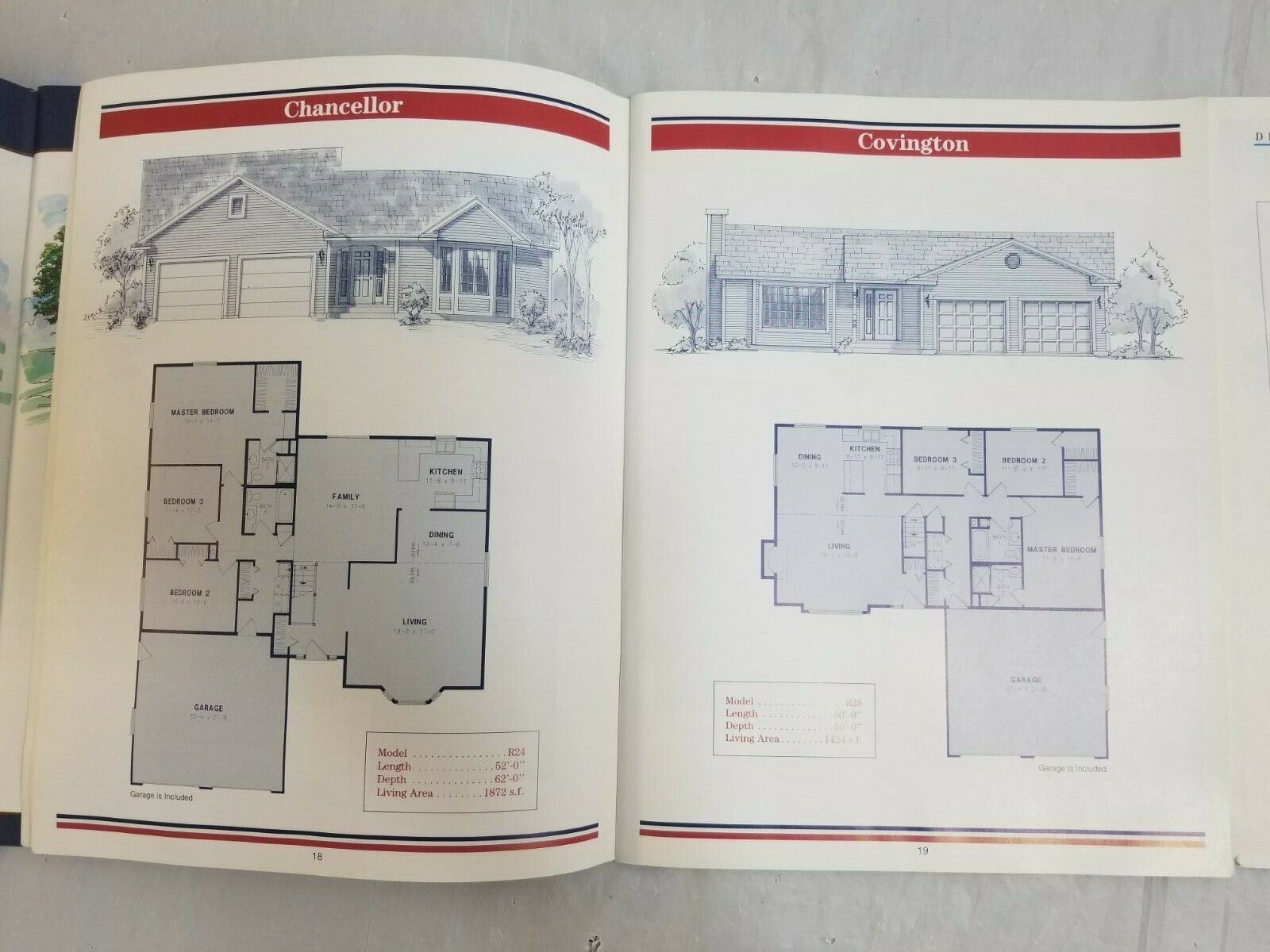 Lot of 4 AMERICAN DREAM SERIES From Wassau Homes Lot #6