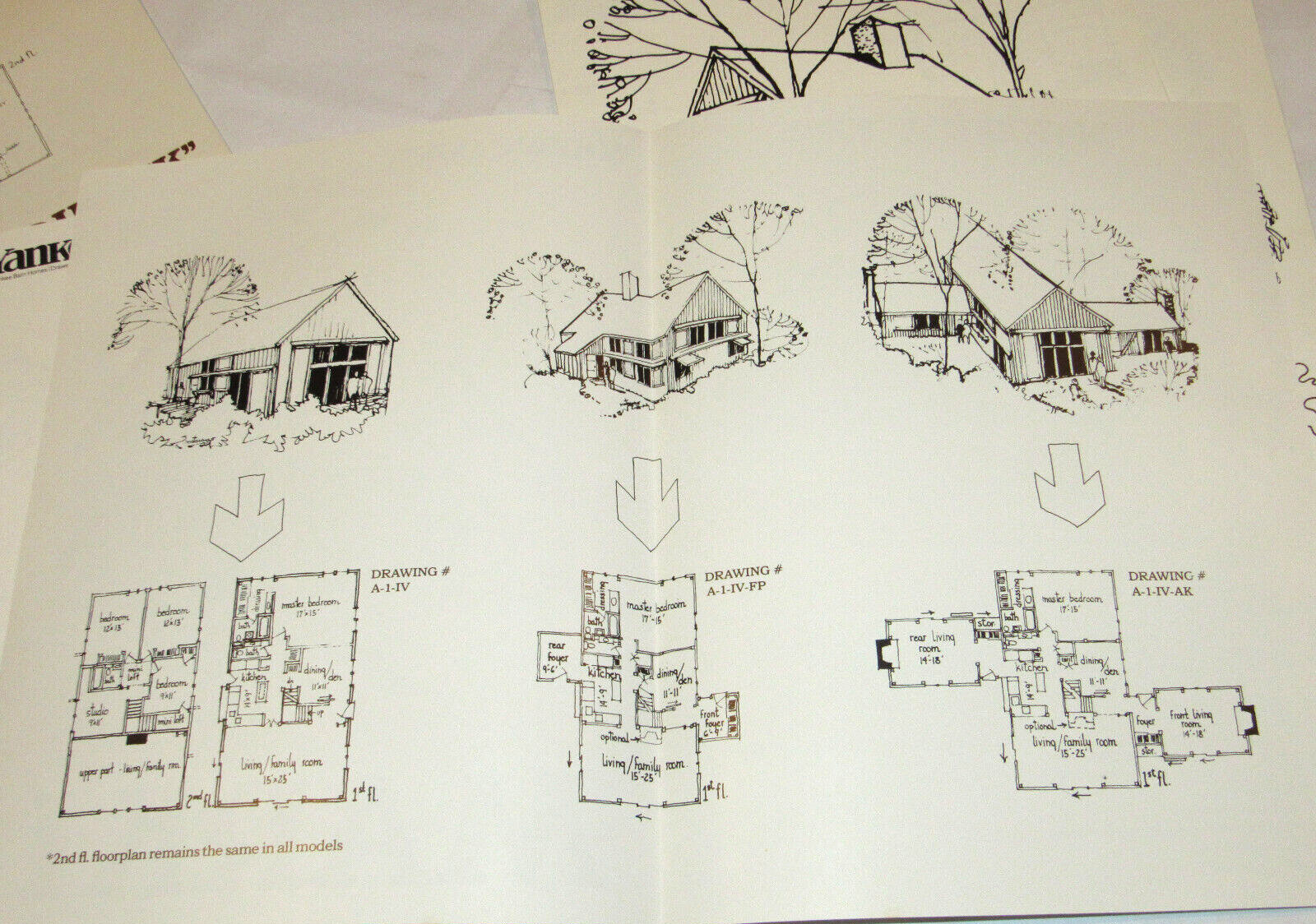 VINTAGE 1976 YANKEE BARN HOMES LAYOUTS/SPECS/PRICES/BROCHURES! PICTURES! 5MODELS