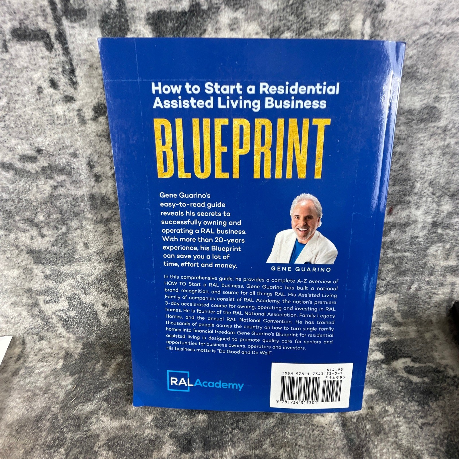 Residential Assisted Living Business Blueprint Gene Guarino Paperback Book
