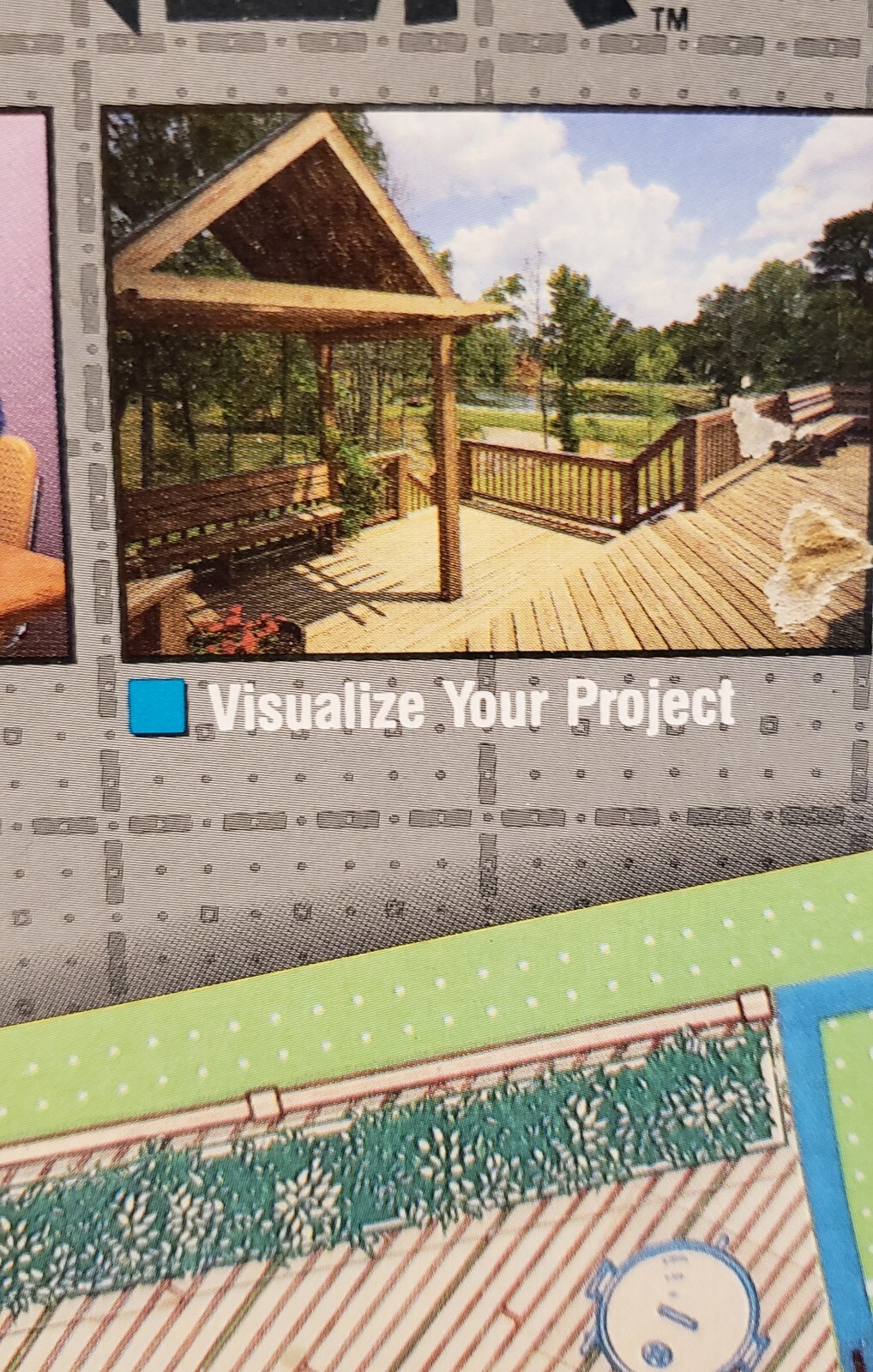 NEW Stanley Deck Designer Project Planner Sealed Layout Design 1998