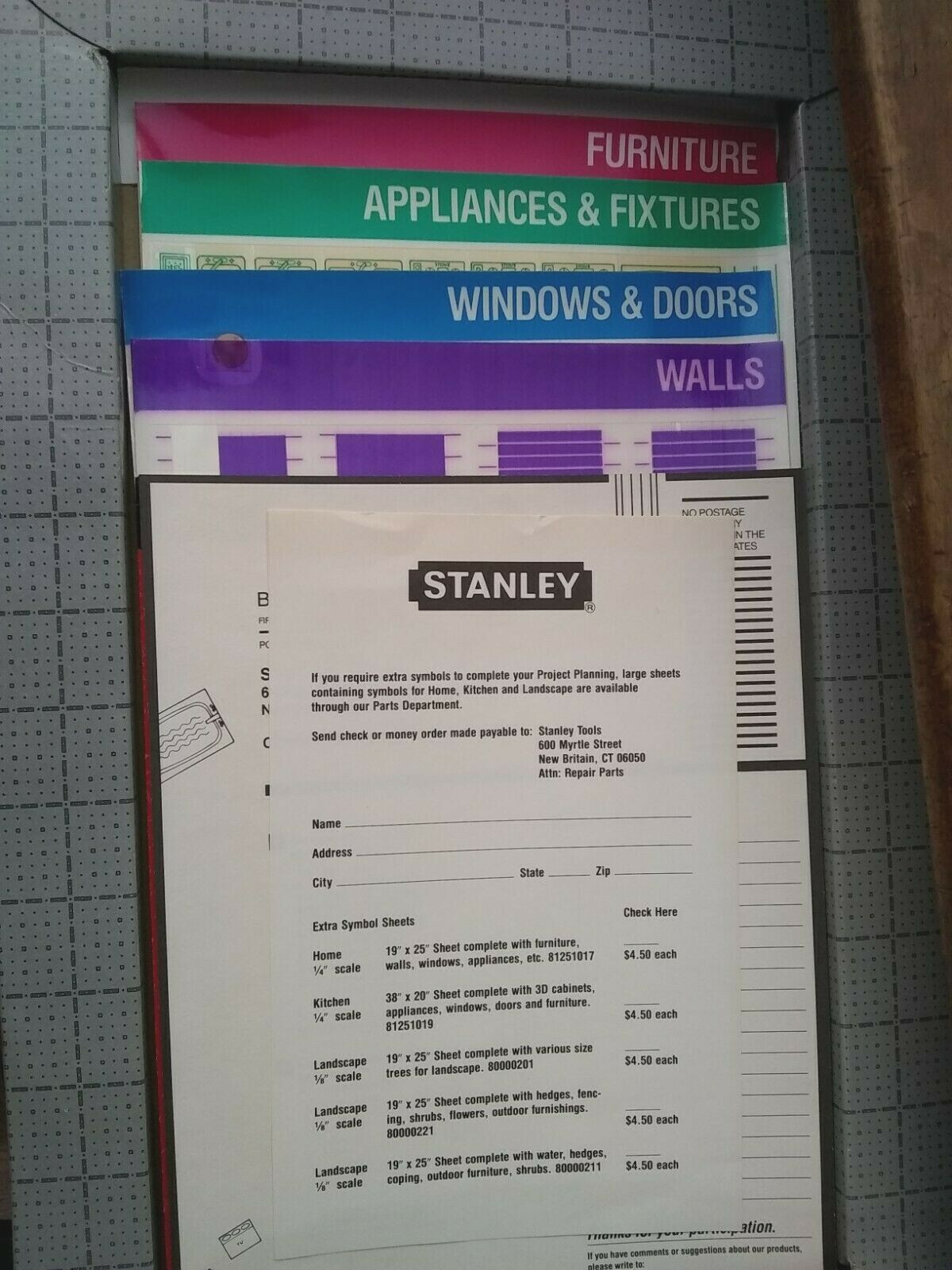 Stanley Project Planners Home Designer In Box (FC76-4-R)